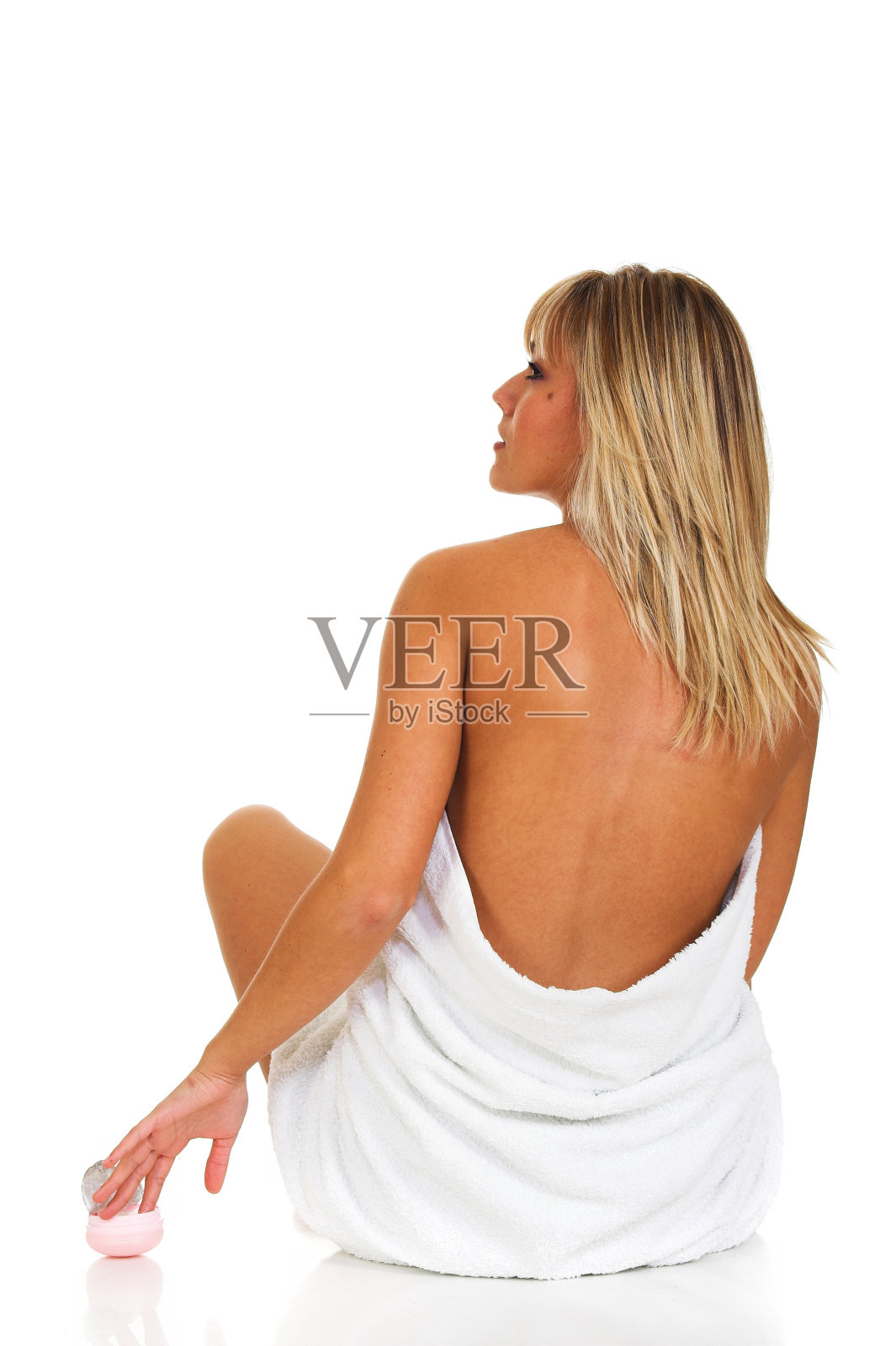 女孩坐在照片摄影图片