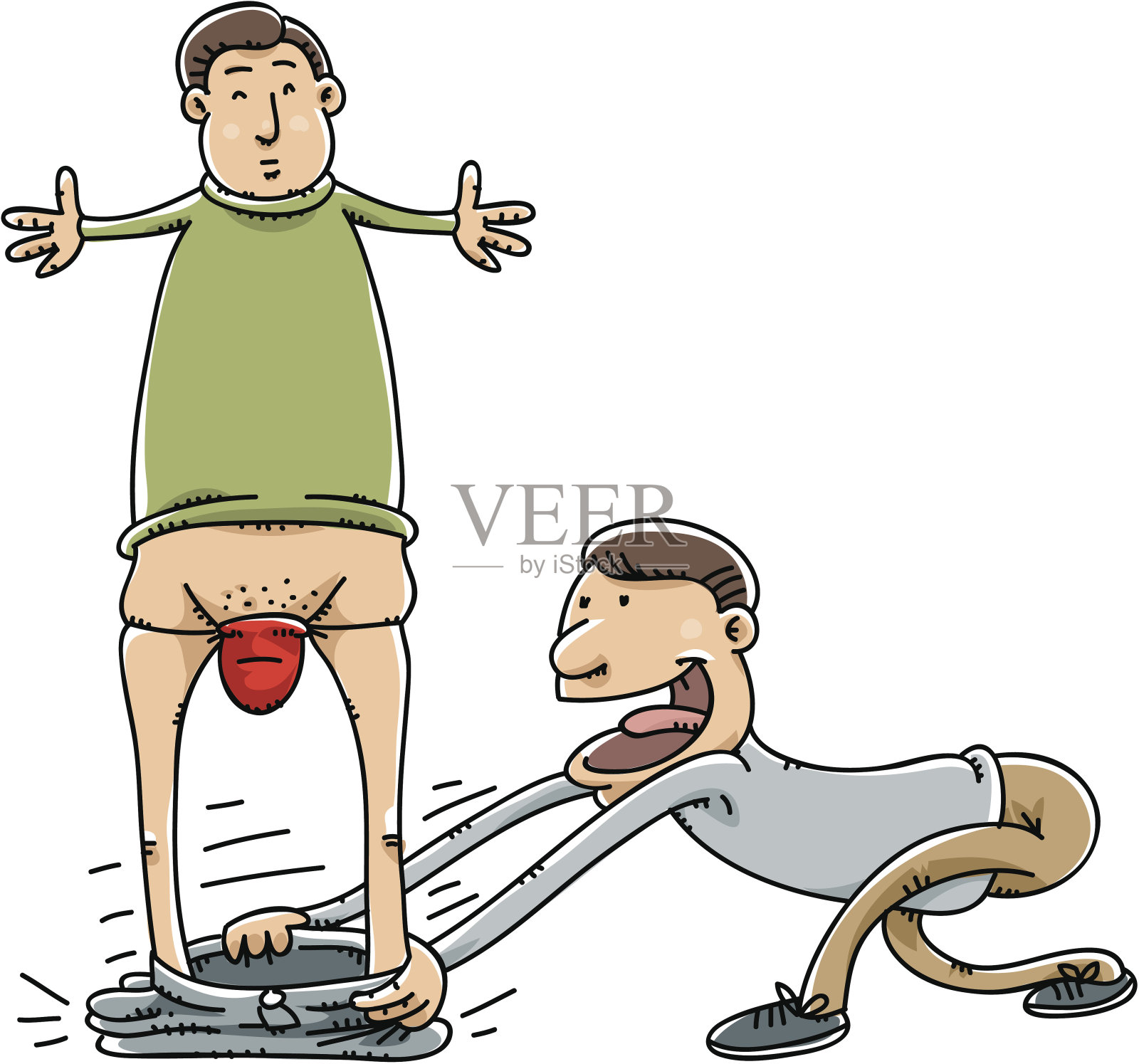 裤子插画图片素材