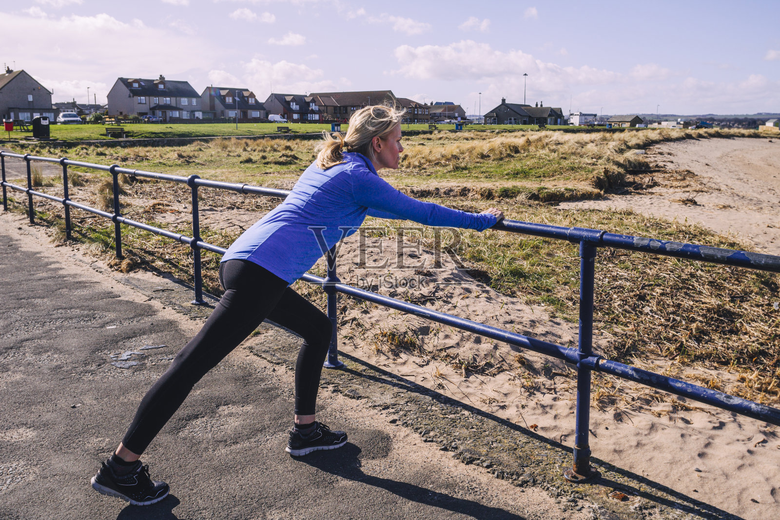 这位女士决心健身照片摄影图片