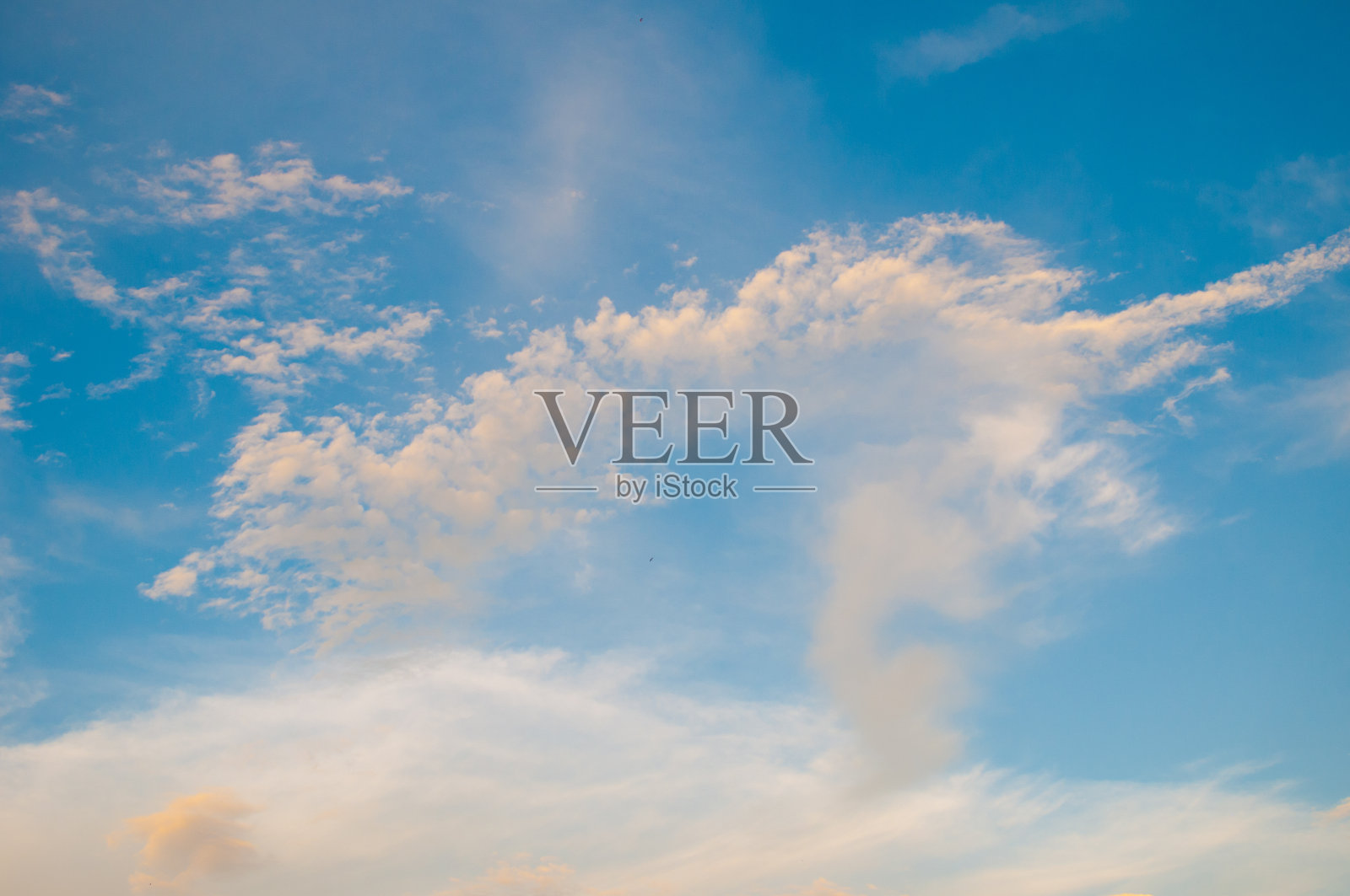 蓝天和白云照片摄影图片