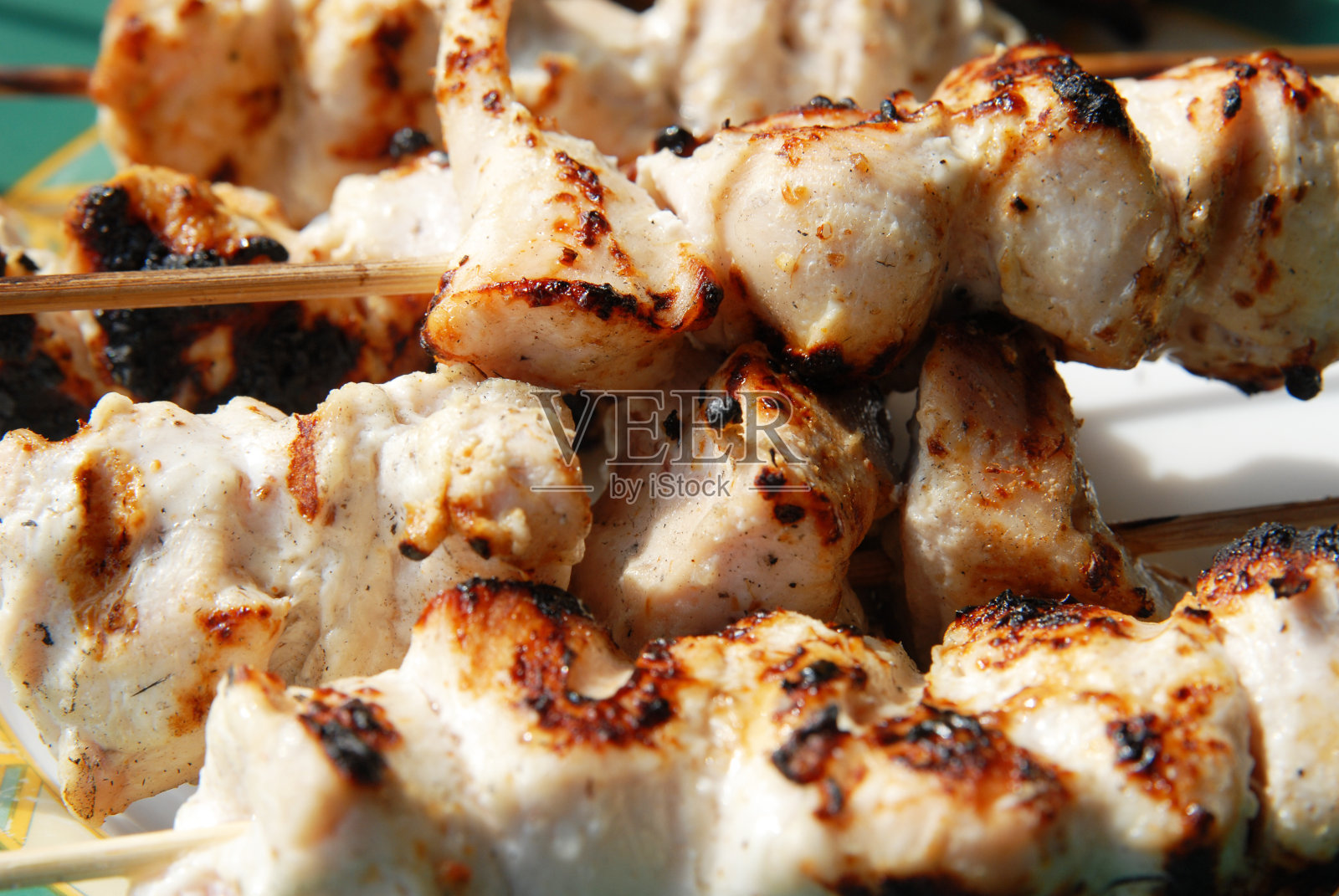 酱汁烤鸡照片摄影图片