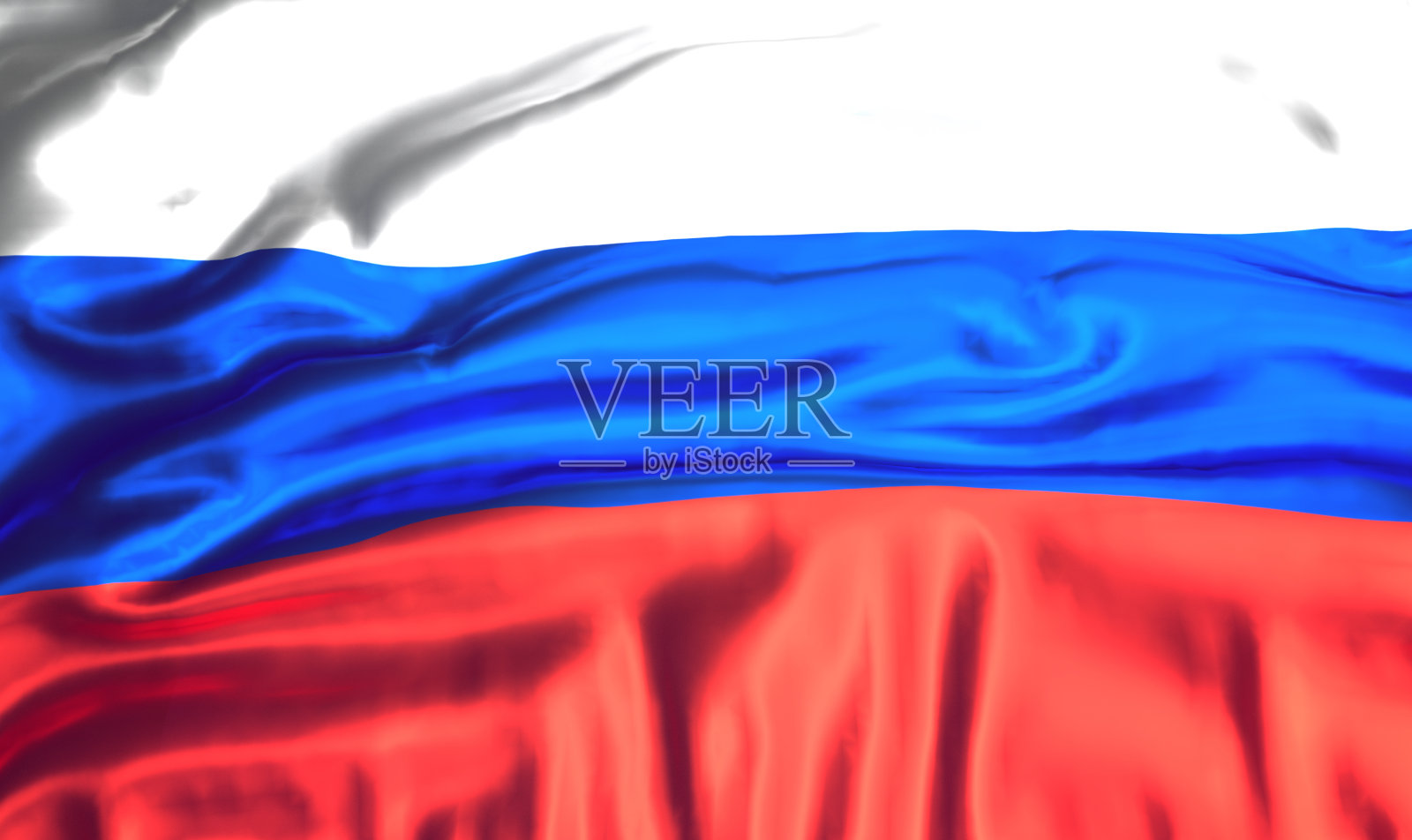 俄罗斯国旗3d渲染背景插画图片素材