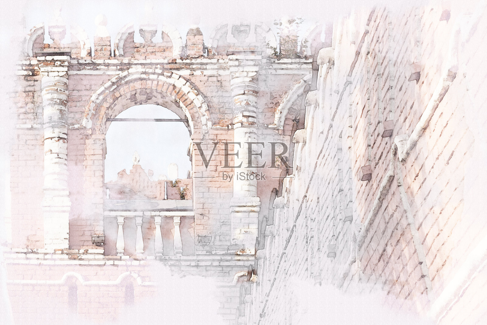 俄罗斯教堂的东斯科伊修道院。莫斯科。俄罗斯。照片摄影图片