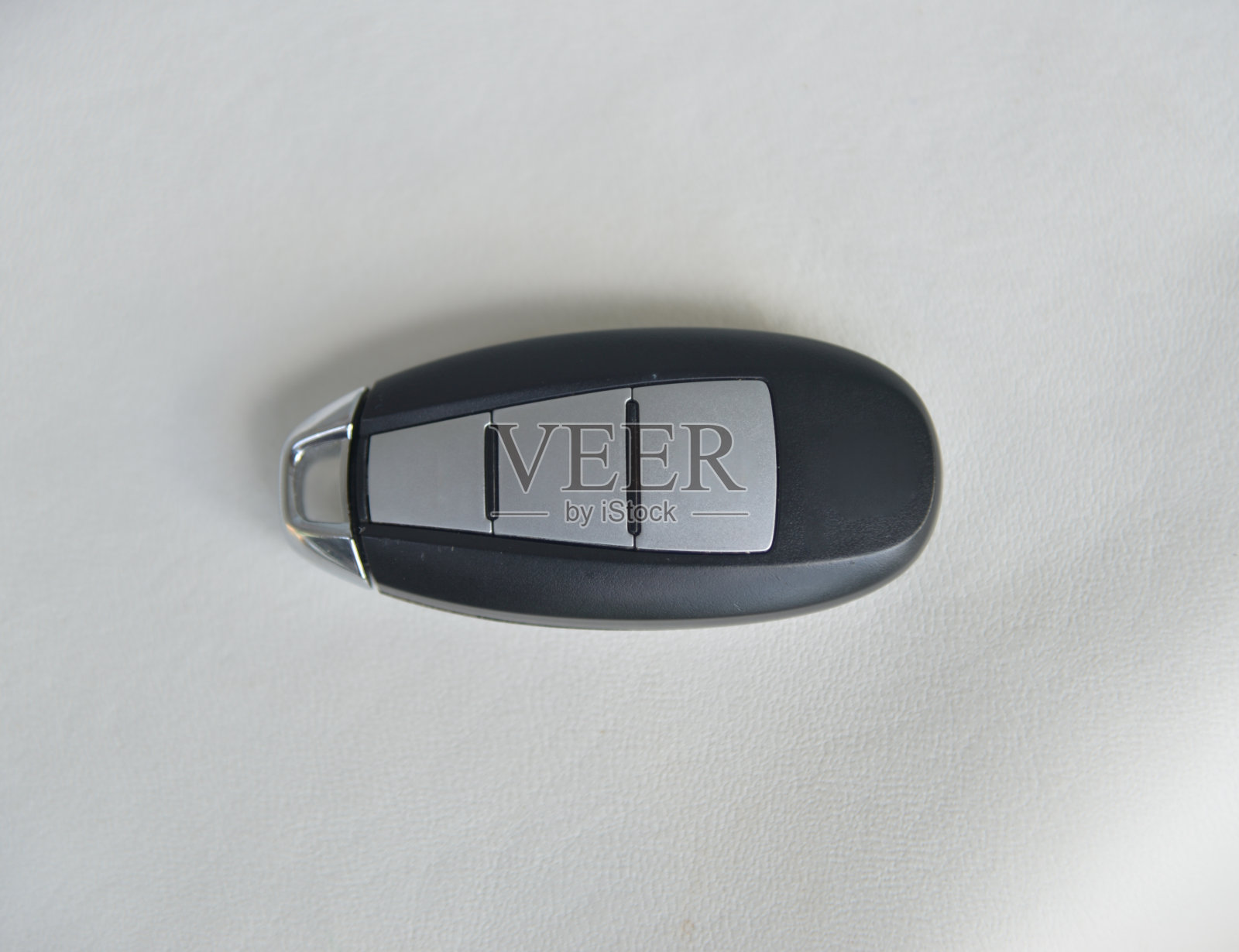 钥匙车在白色上照片摄影图片