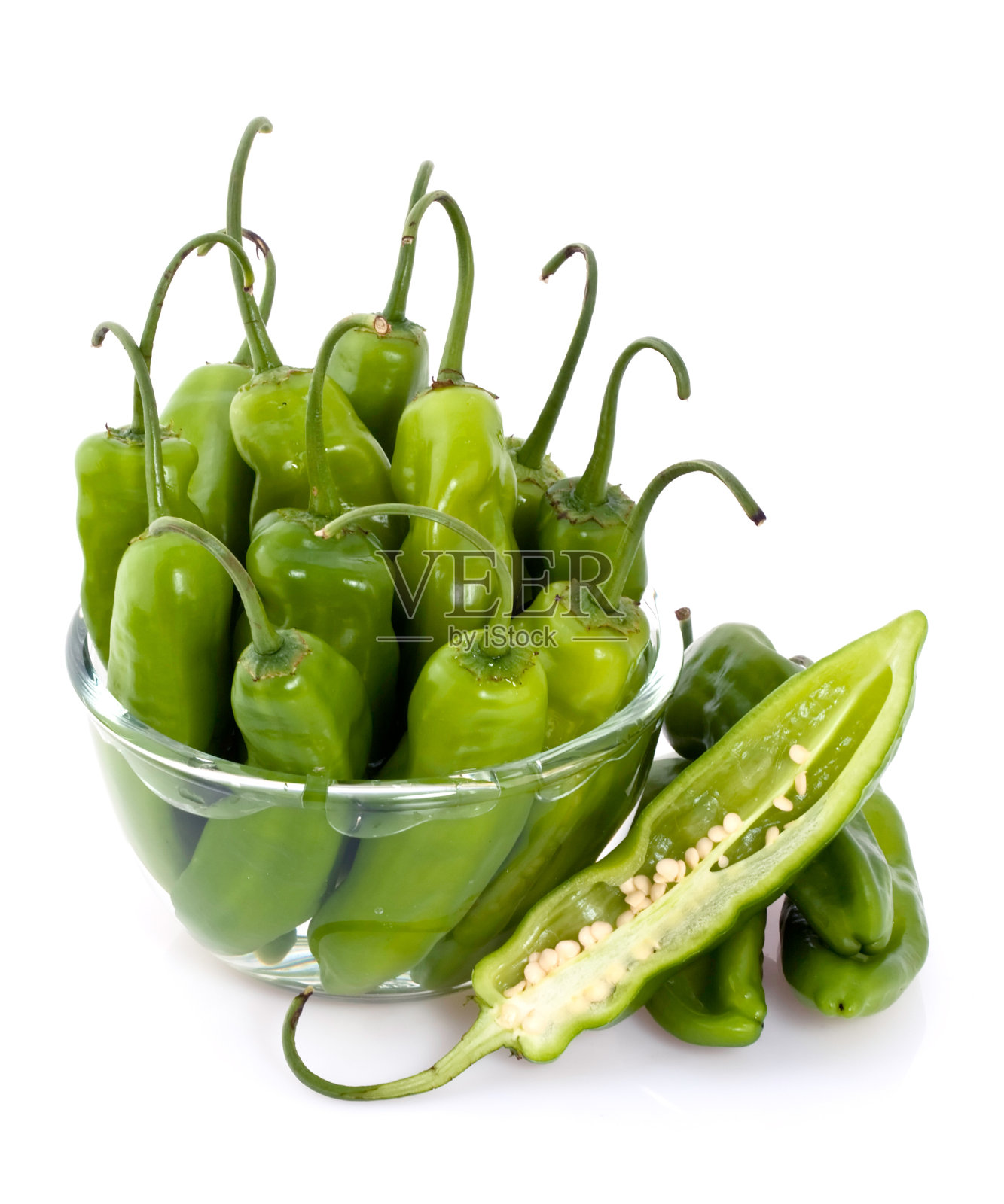 绿辣椒照片摄影图片