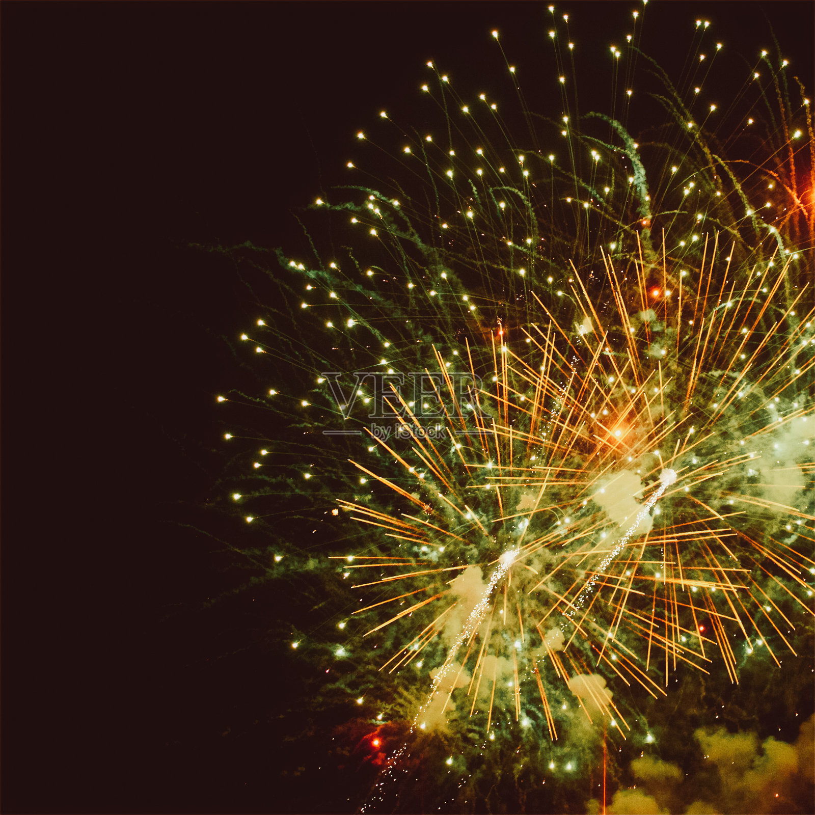 烟花照片摄影图片