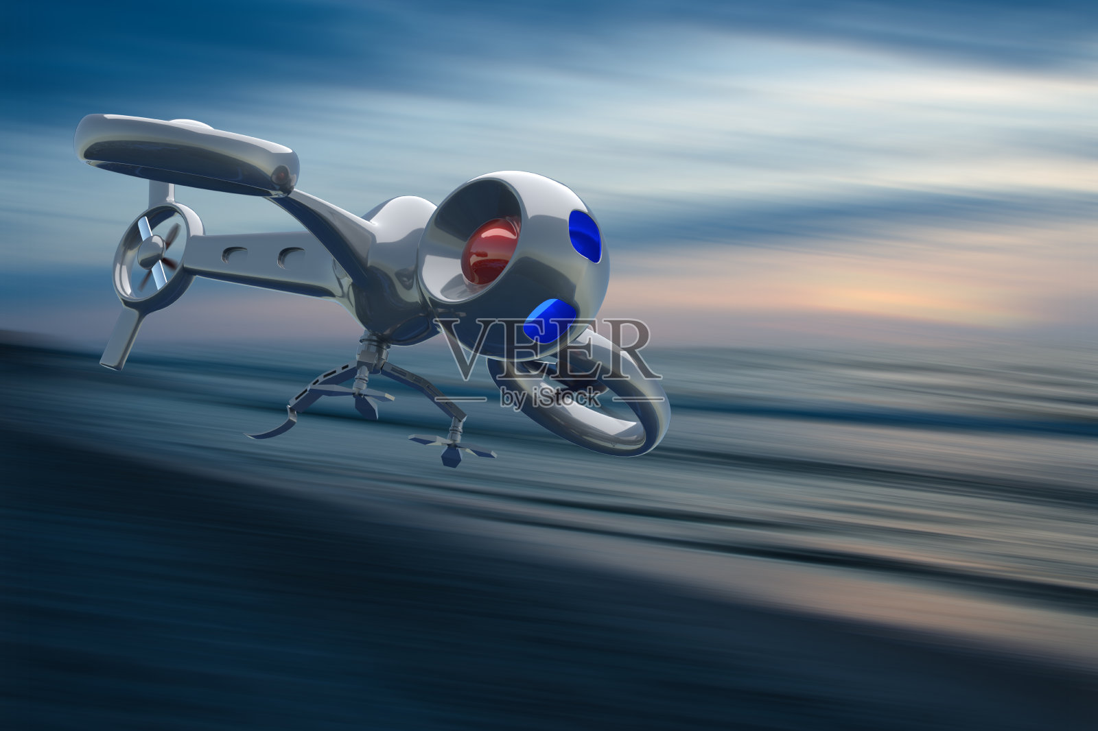 无人机飞行中的无人机照片摄影图片