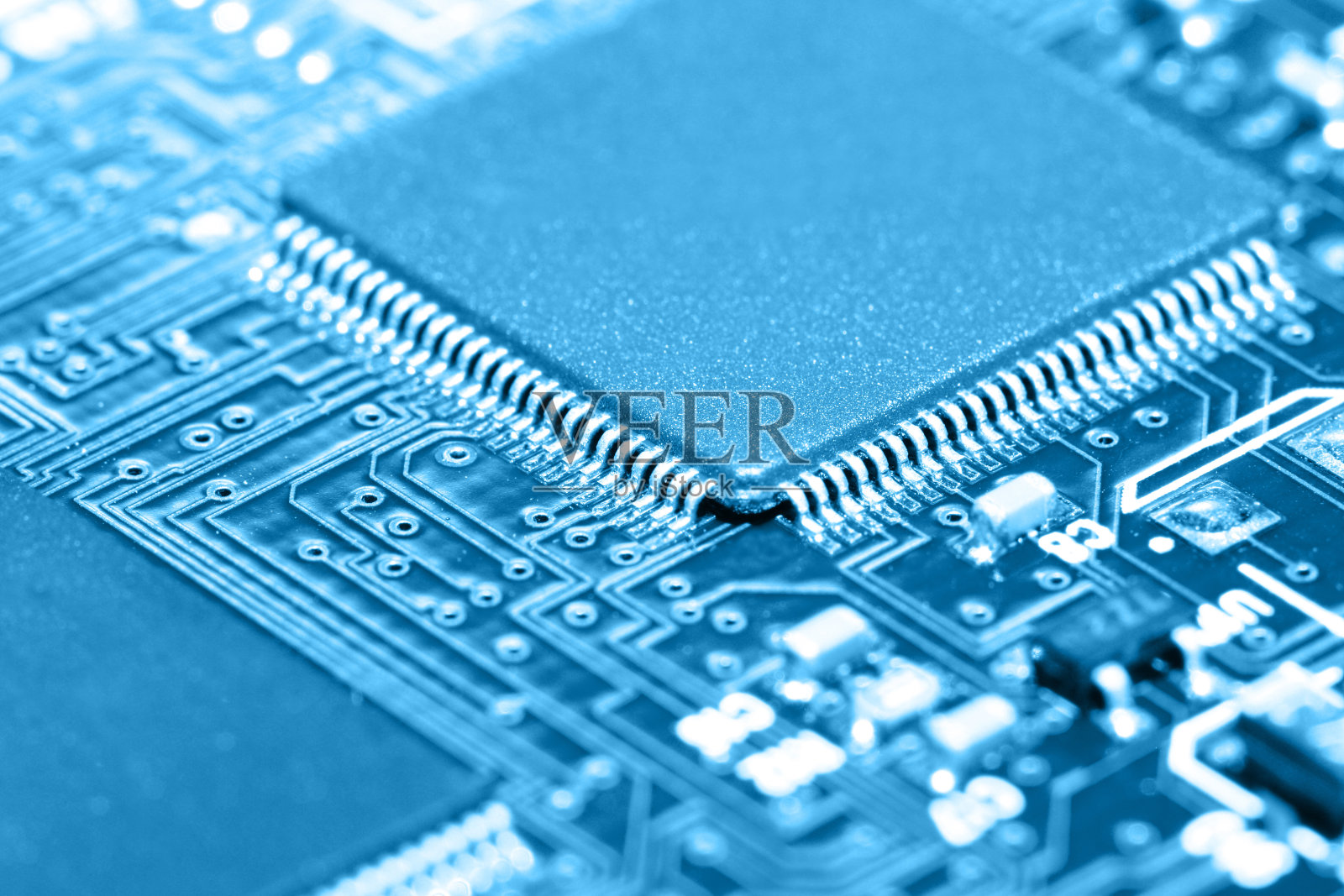 印刷电路板照片摄影图片