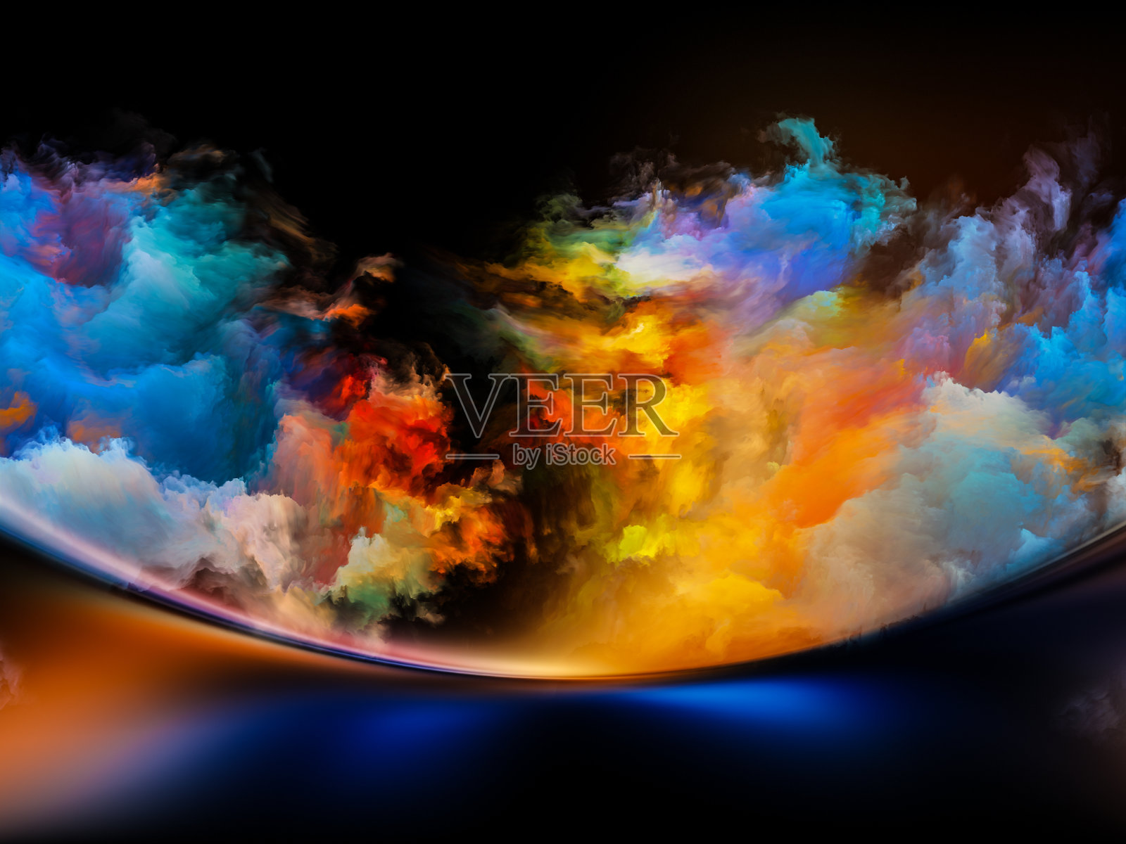 发光的颜色照片摄影图片