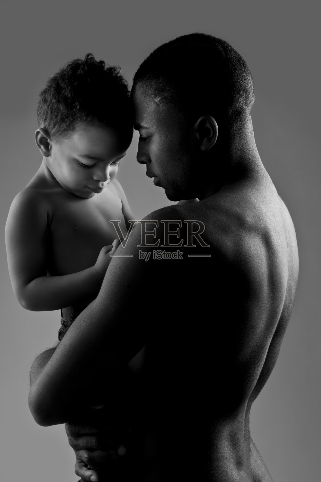 父亲和儿子照片摄影图片