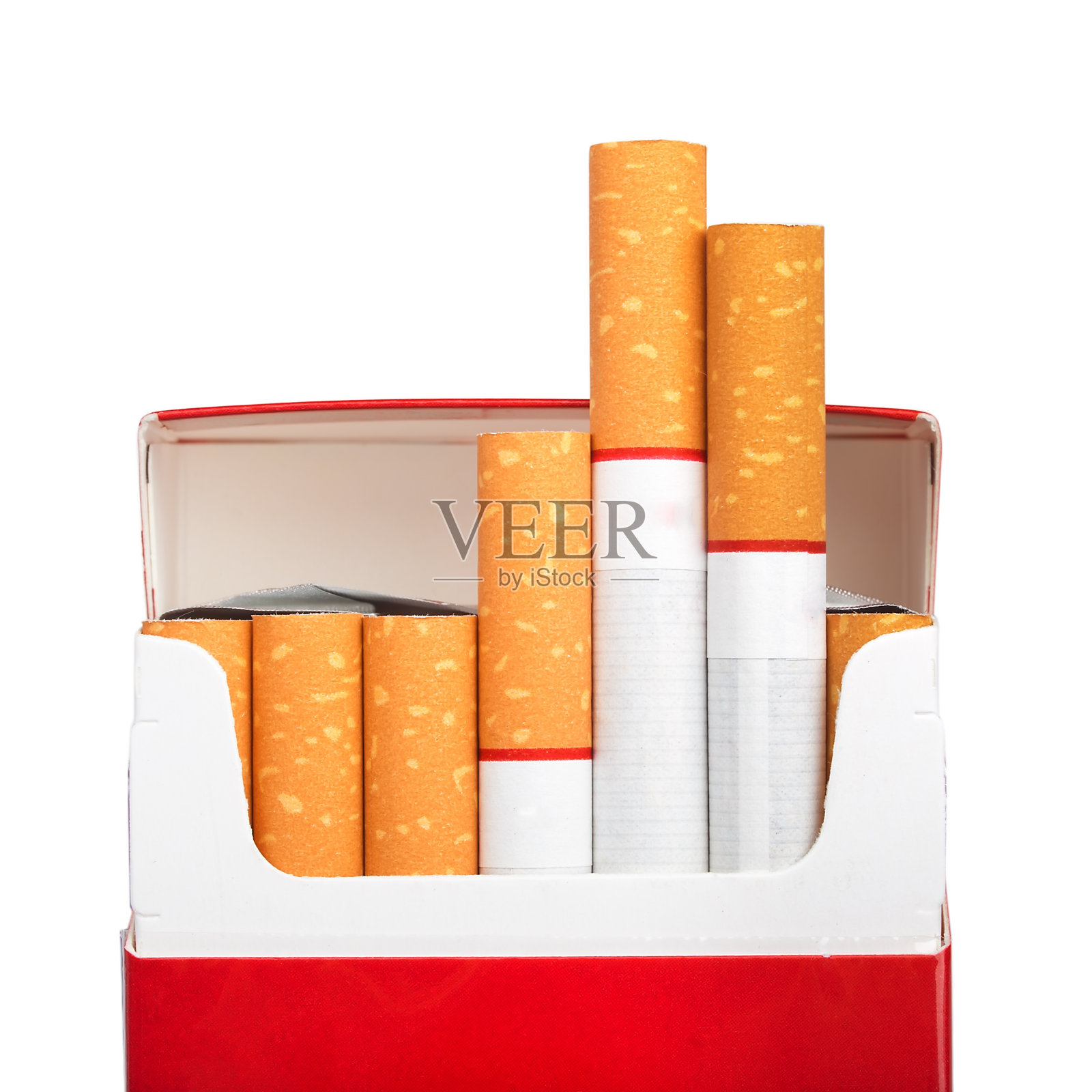 香烟被隔离在白色上照片摄影图片