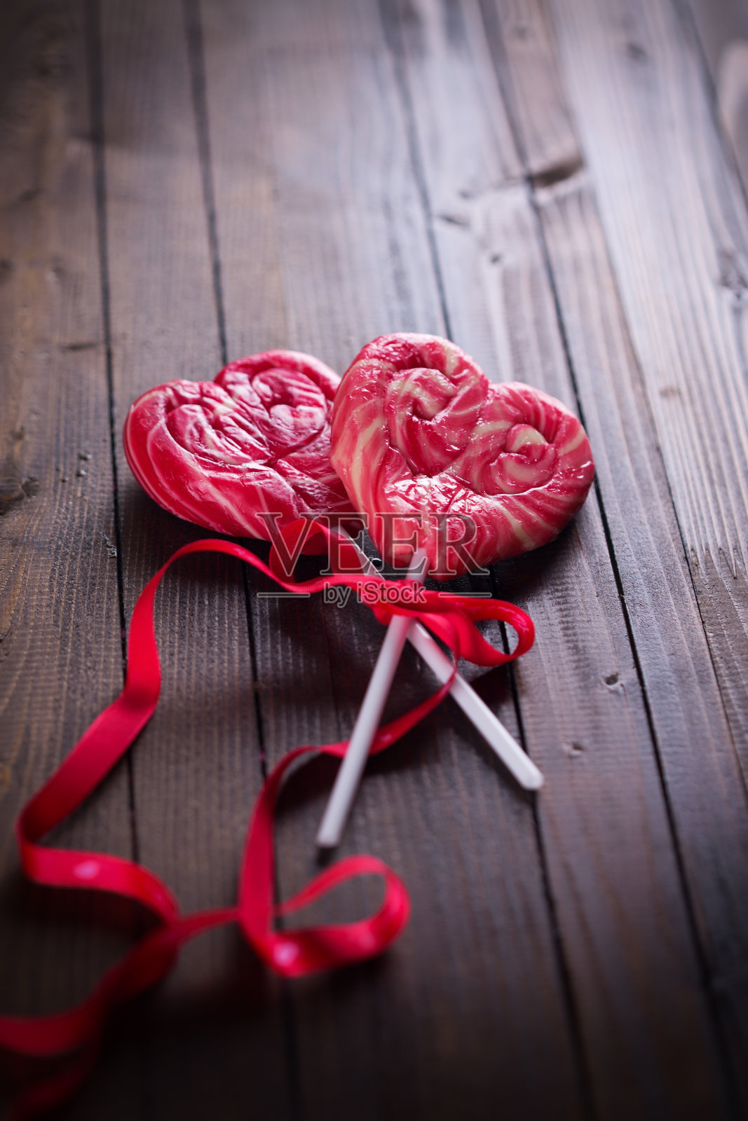 棒棒糖的心照片摄影图片