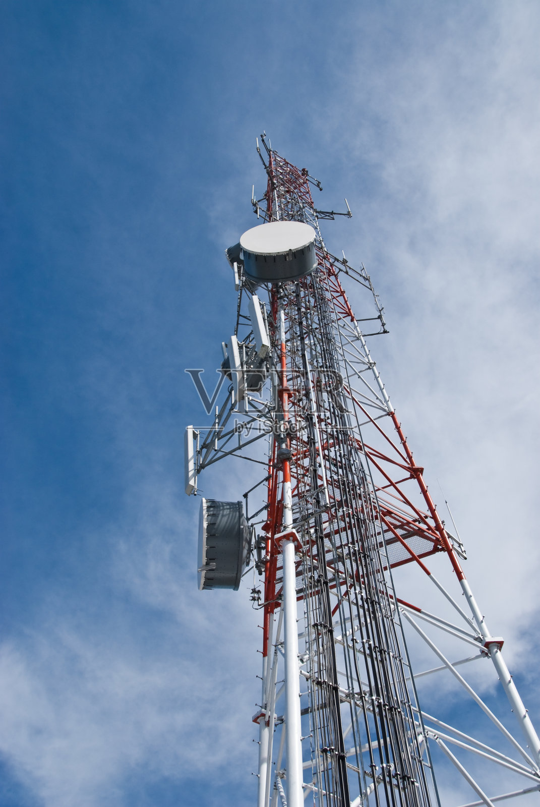 Squak山微波无线电中继塔照片摄影图片