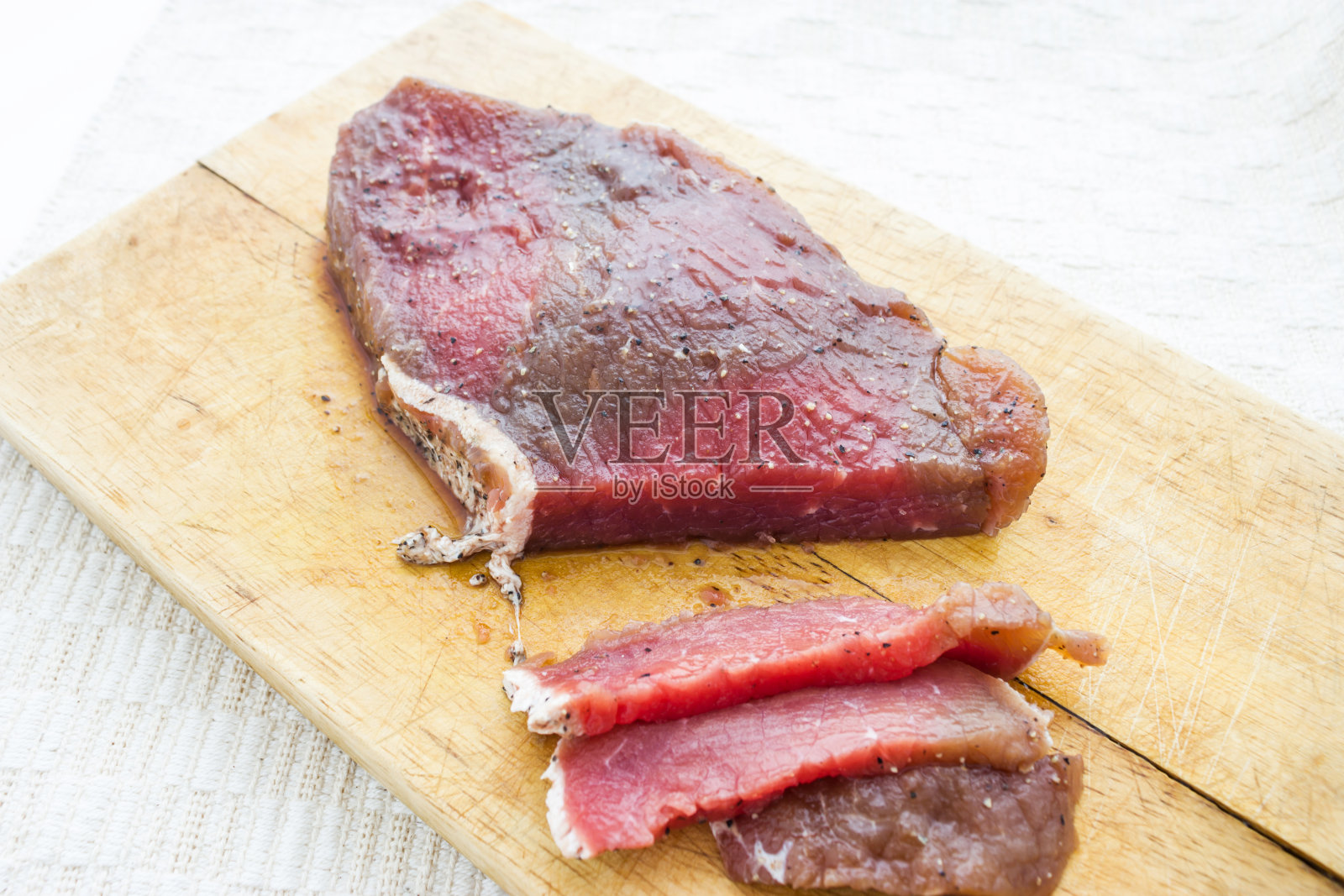 牛里脊肉照片摄影图片