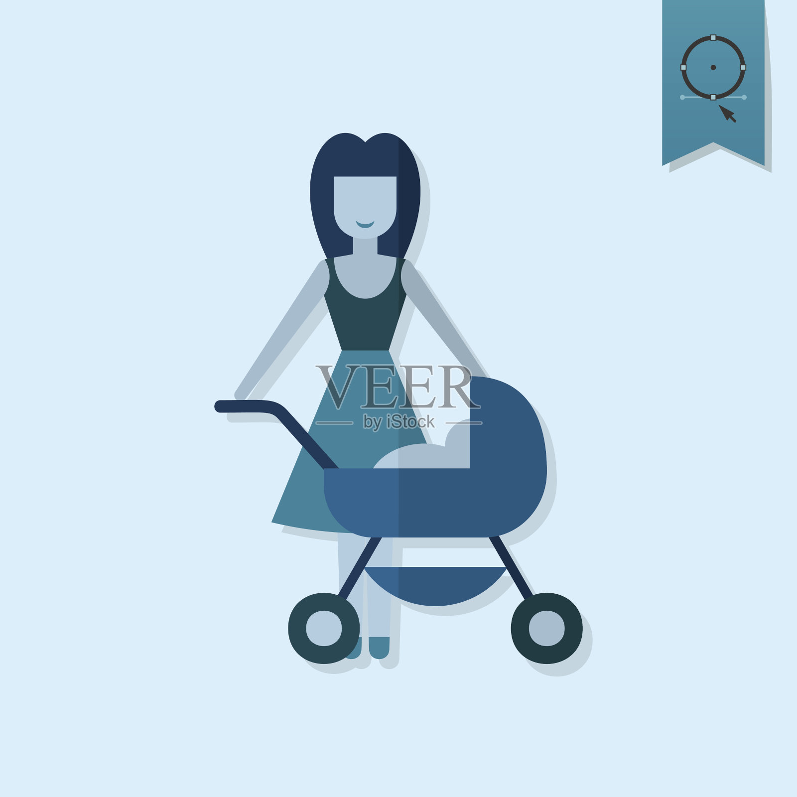 母亲节快乐插画图片素材