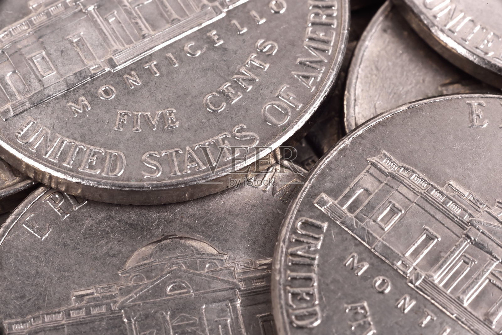 五分硬币照片摄影图片