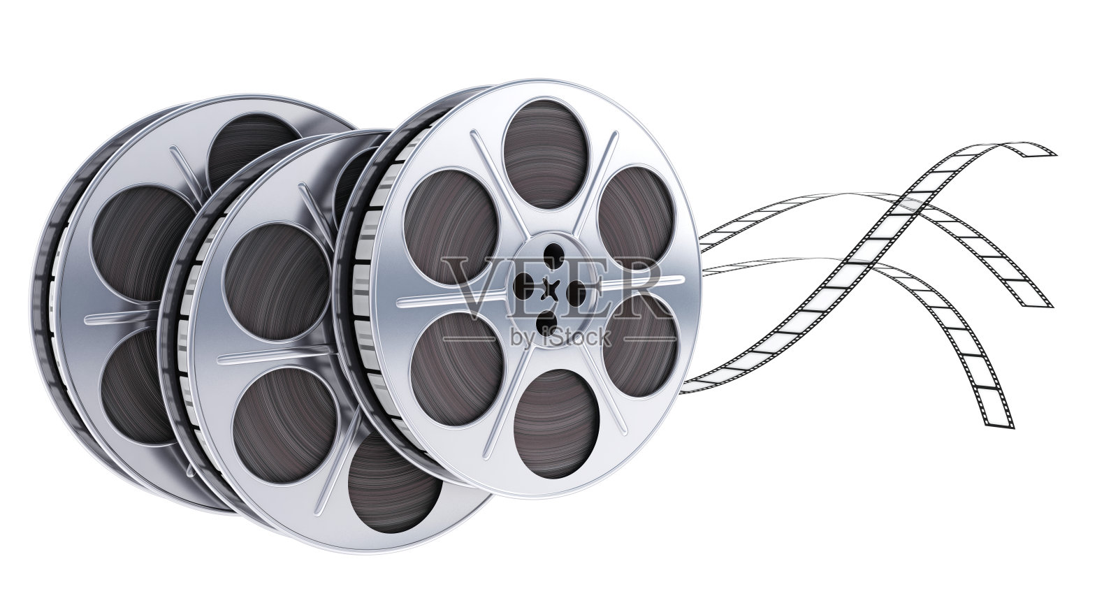 三卷胶卷飞照片摄影图片