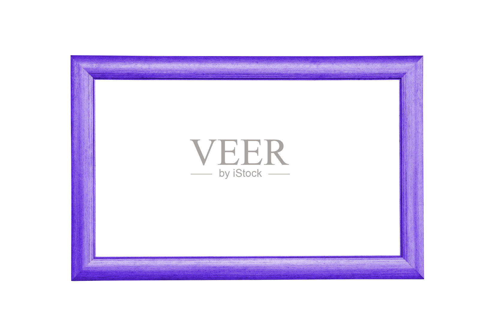 紫色相框孤立在白色背景照片摄影图片