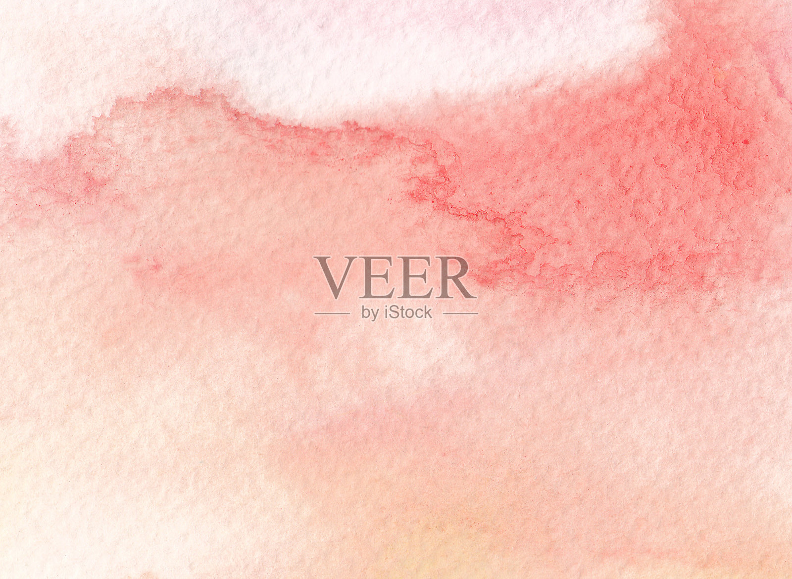 水彩红色调垃圾背景插画图片素材