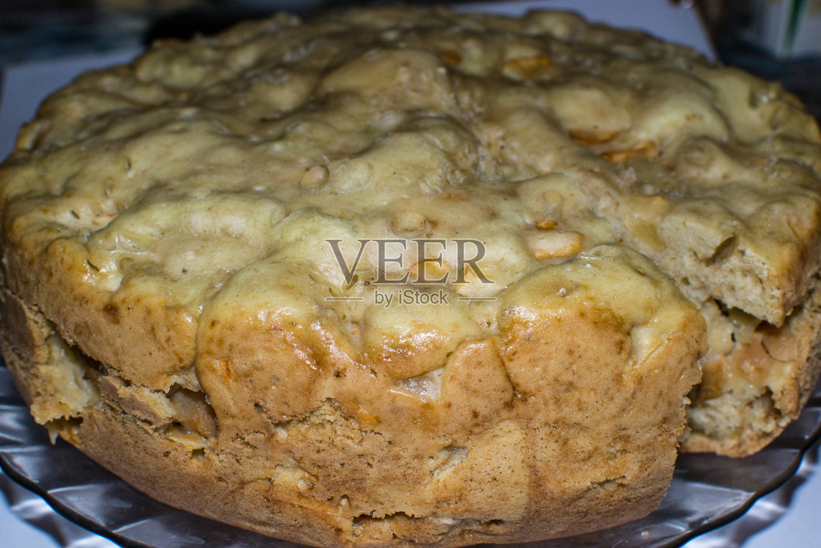 夏洛特馅饼照片摄影图片