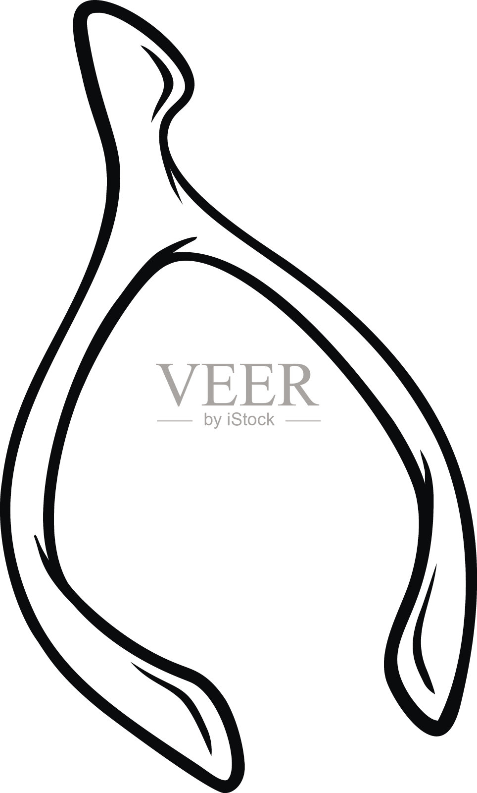 叉骨插图设计元素图片