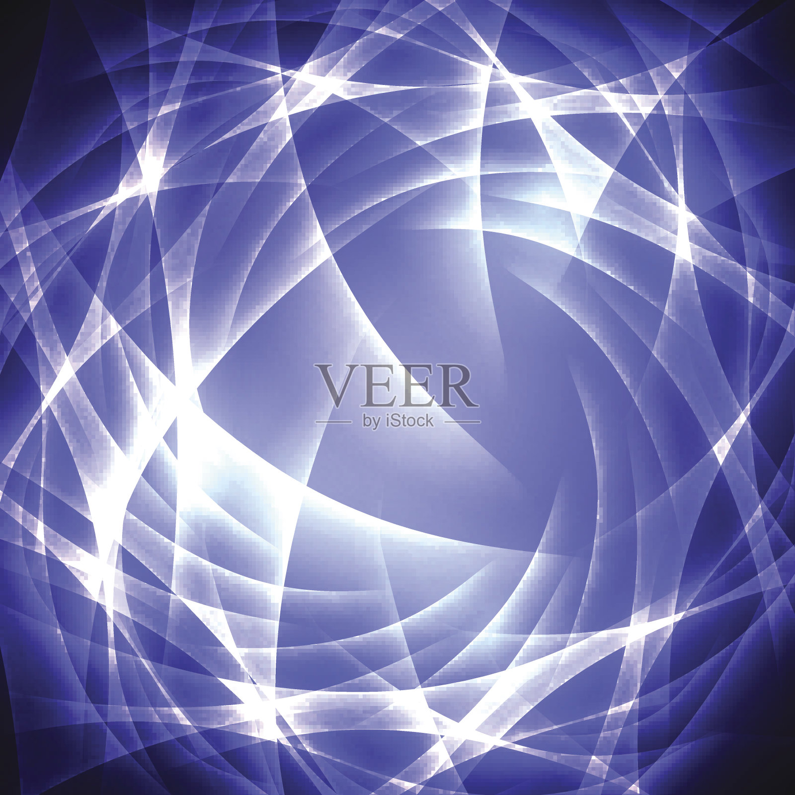 涡魔法能量插画图片素材