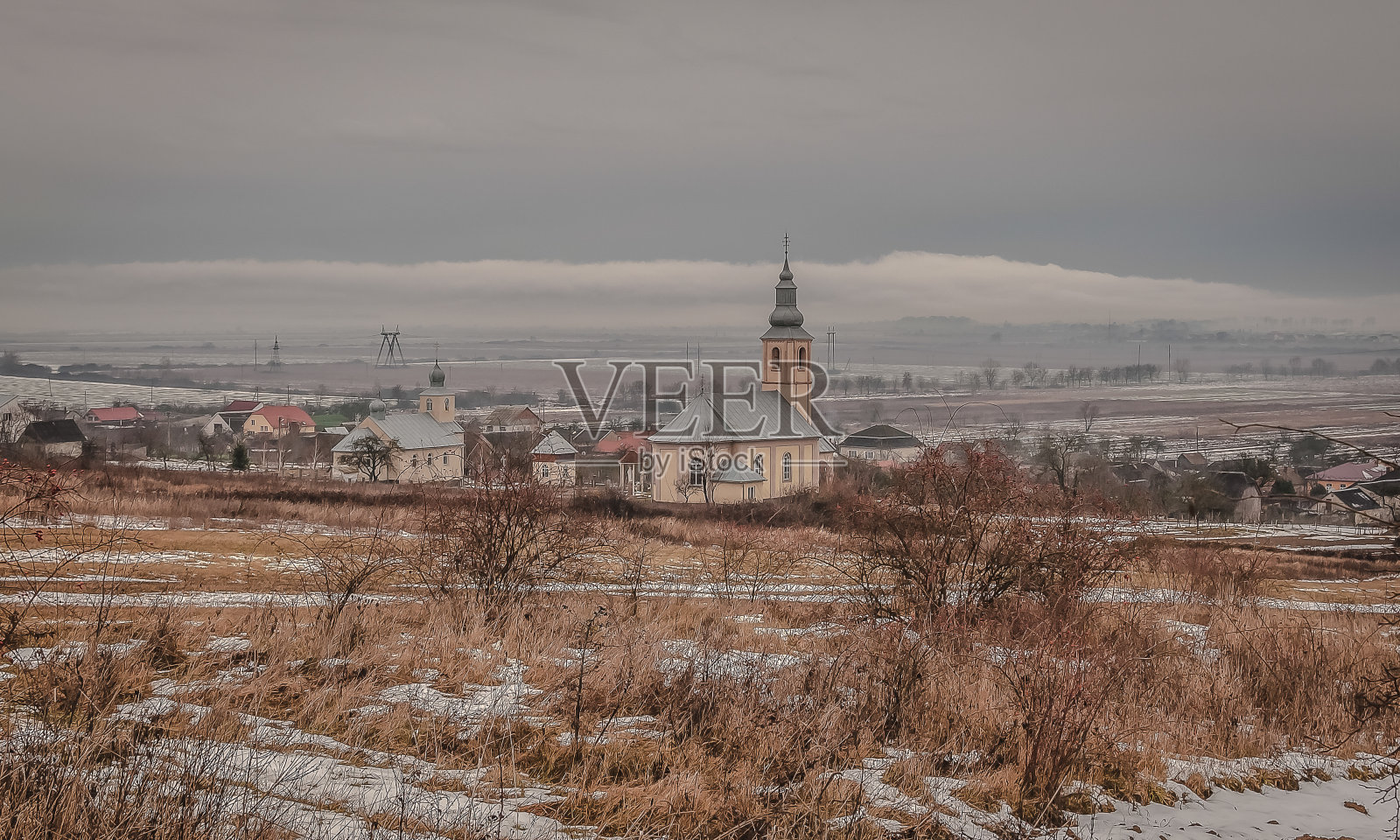冬季跨卡帕西亚人照片摄影图片