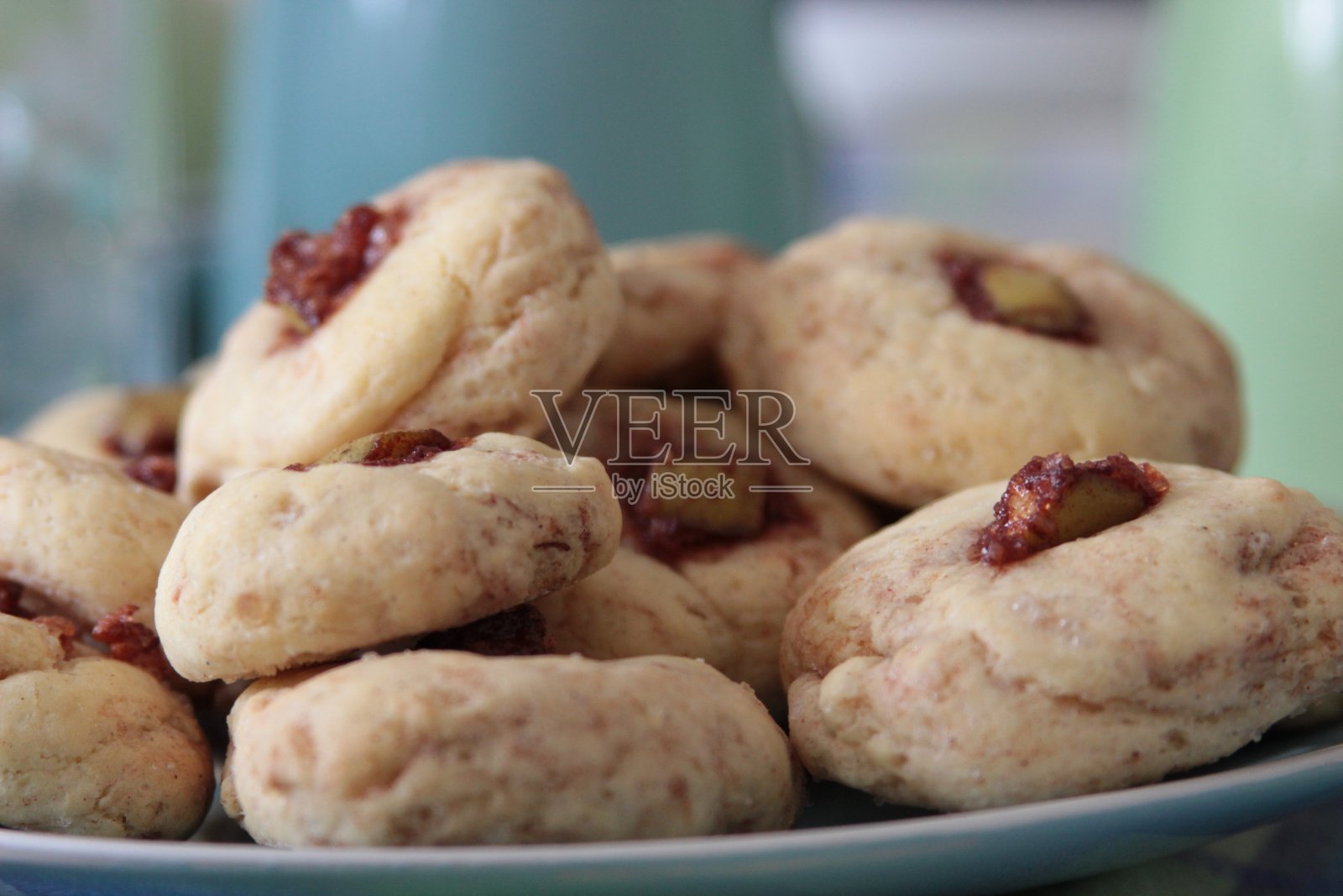 无麸质,无日记肉桂面包照片摄影图片