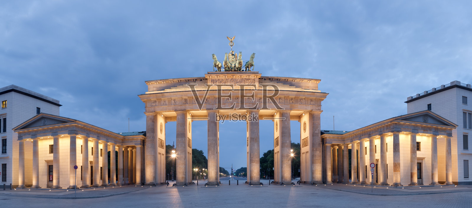 柏林勃兰登堡之门照片摄影图片