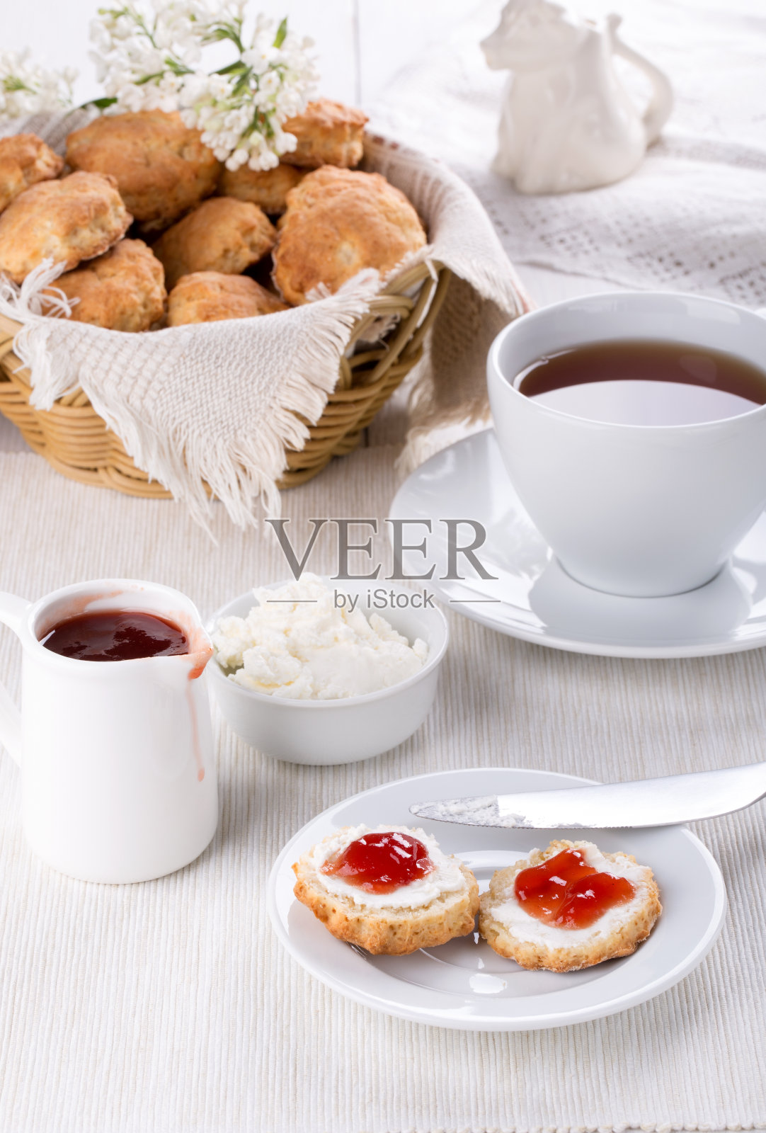 英语烤饼照片摄影图片