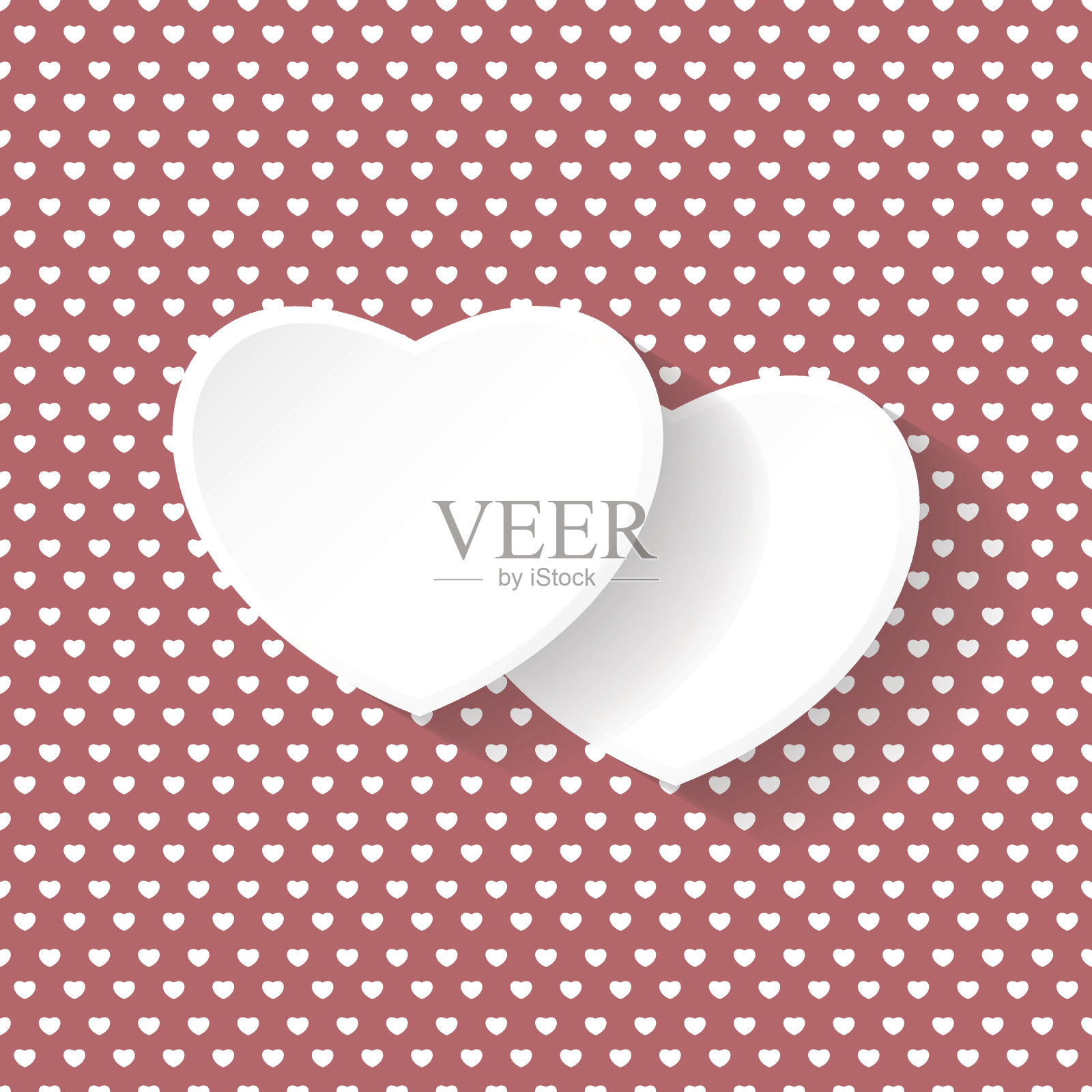 情人节快乐,背景,卡片打印,无缝衔接插画图片素材