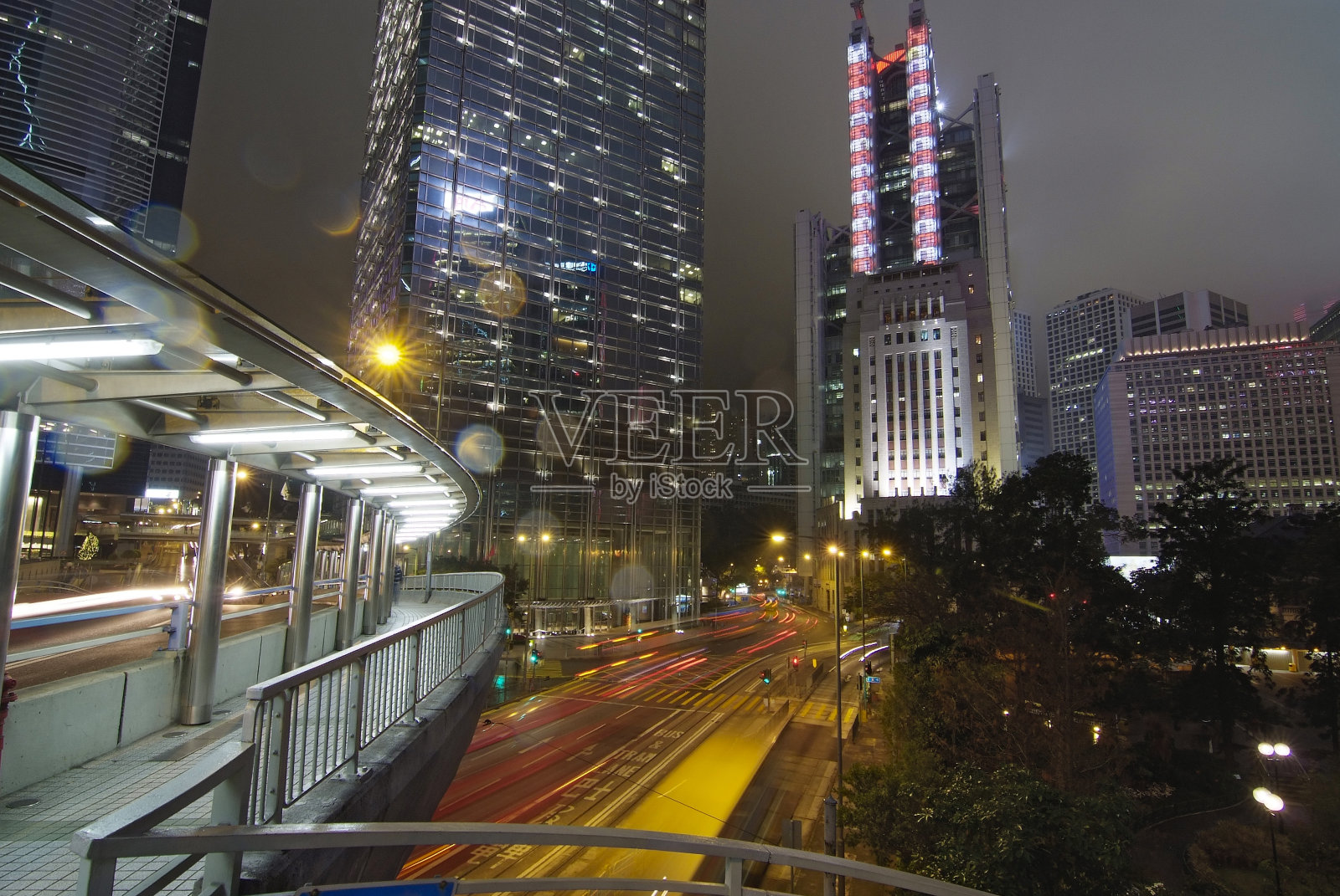 香港的摩天大楼照片摄影图片