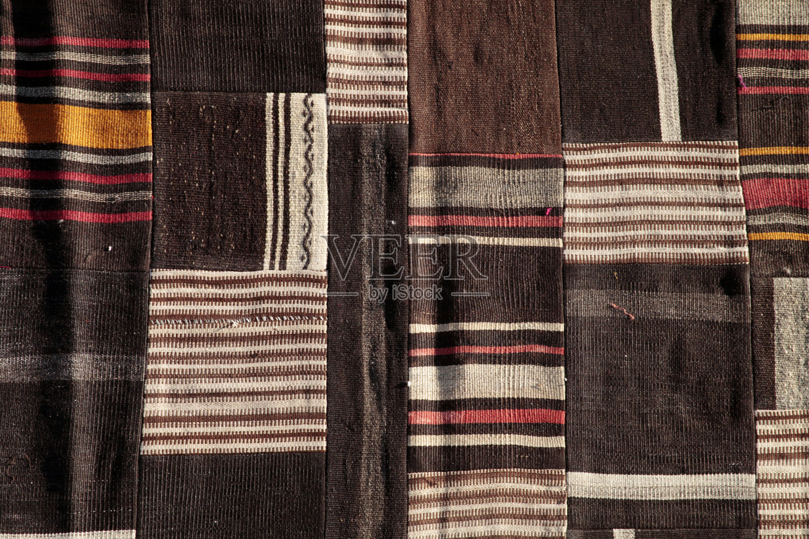 装饰性的土耳其地毯照片摄影图片