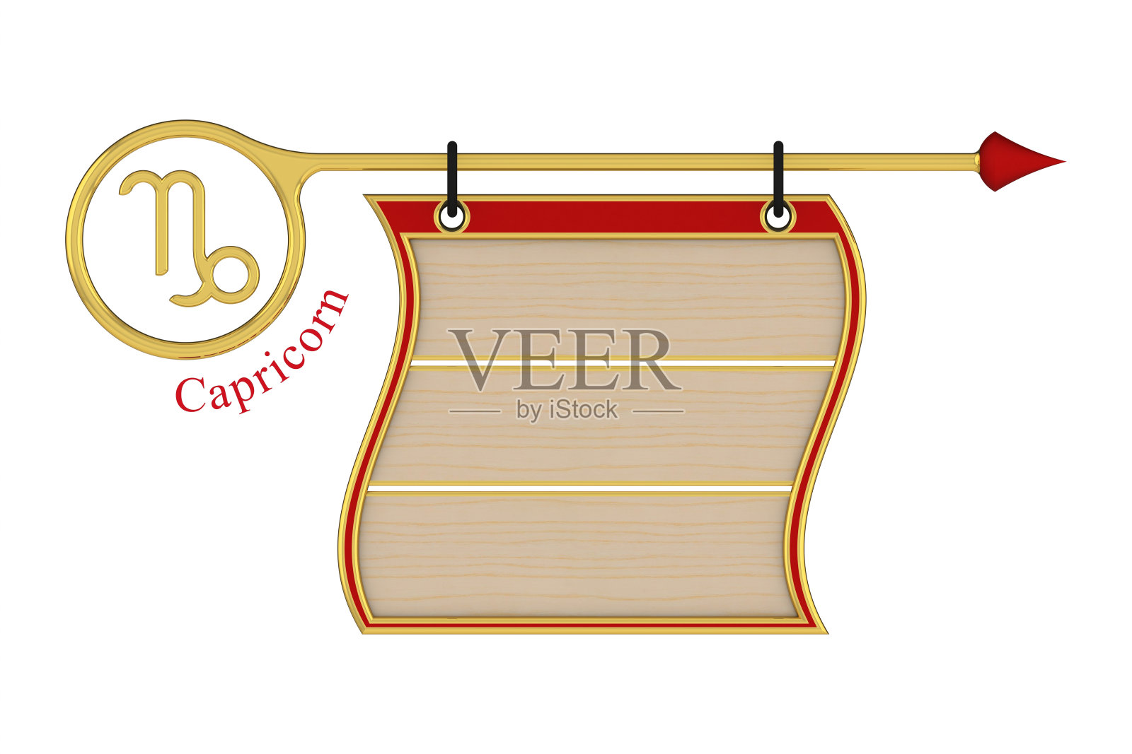 摩羯座。照片摄影图片