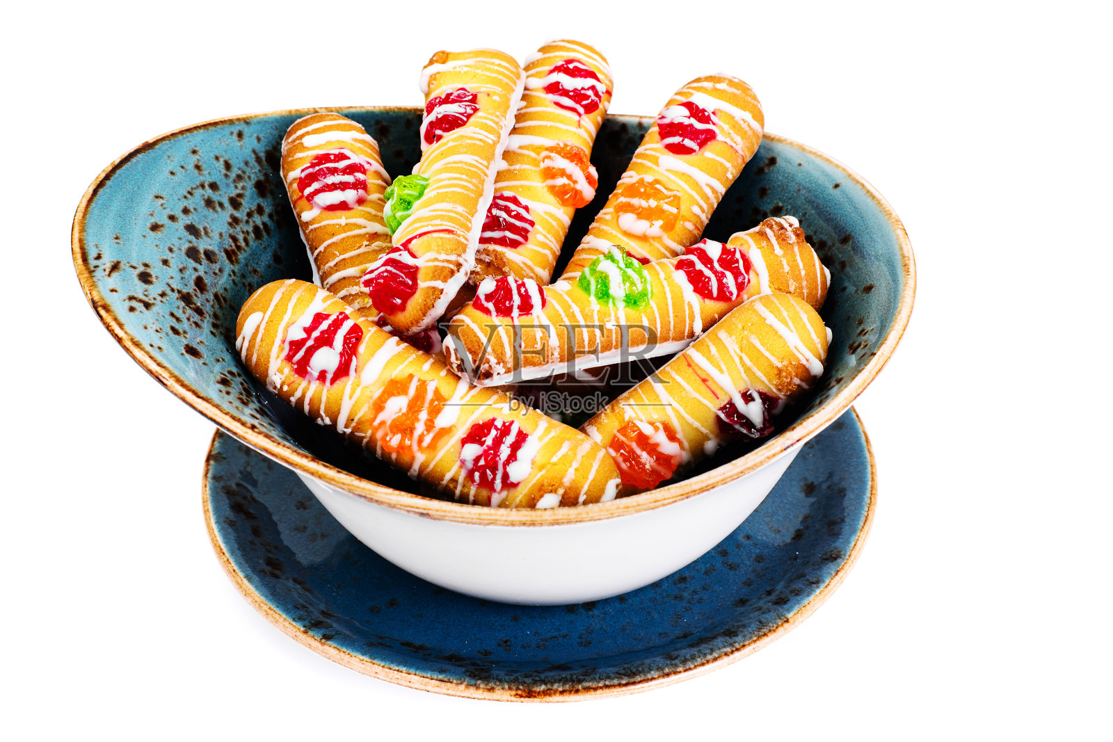 美味的甜枣饼干照片摄影图片