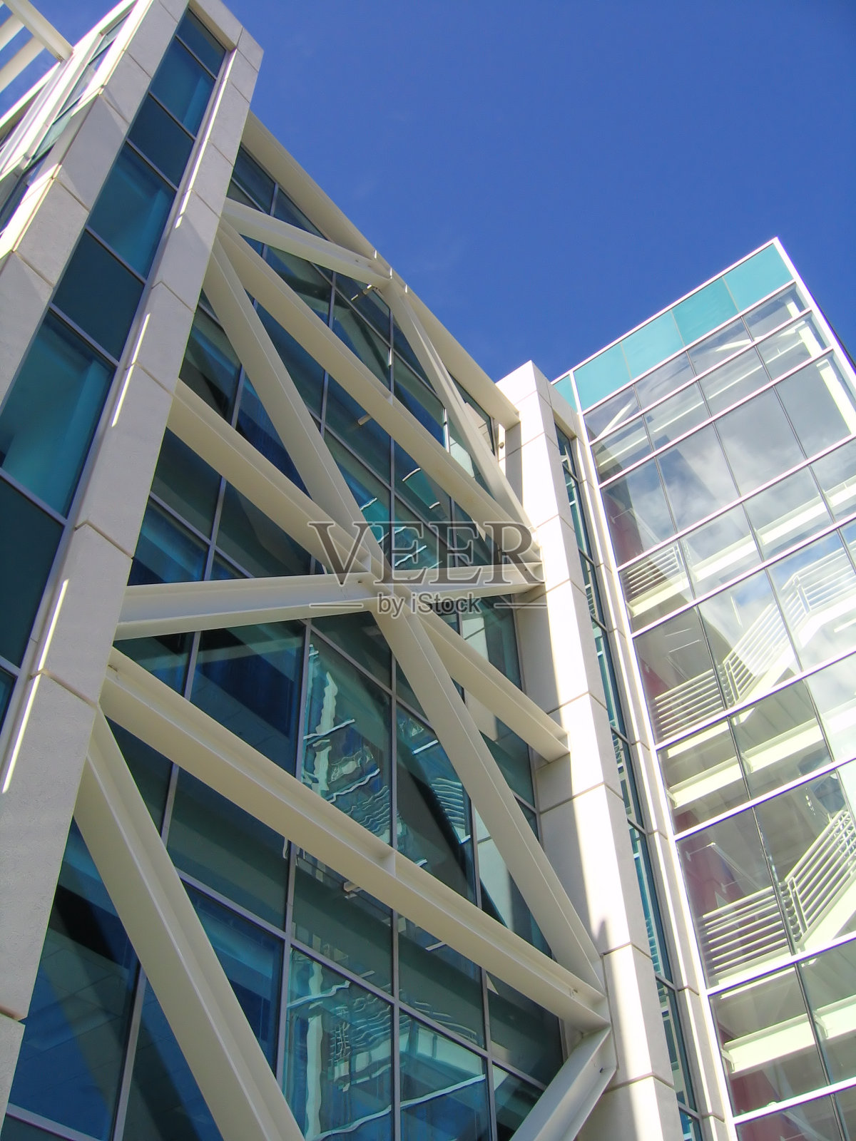 玻璃与钢铁建筑照片摄影图片