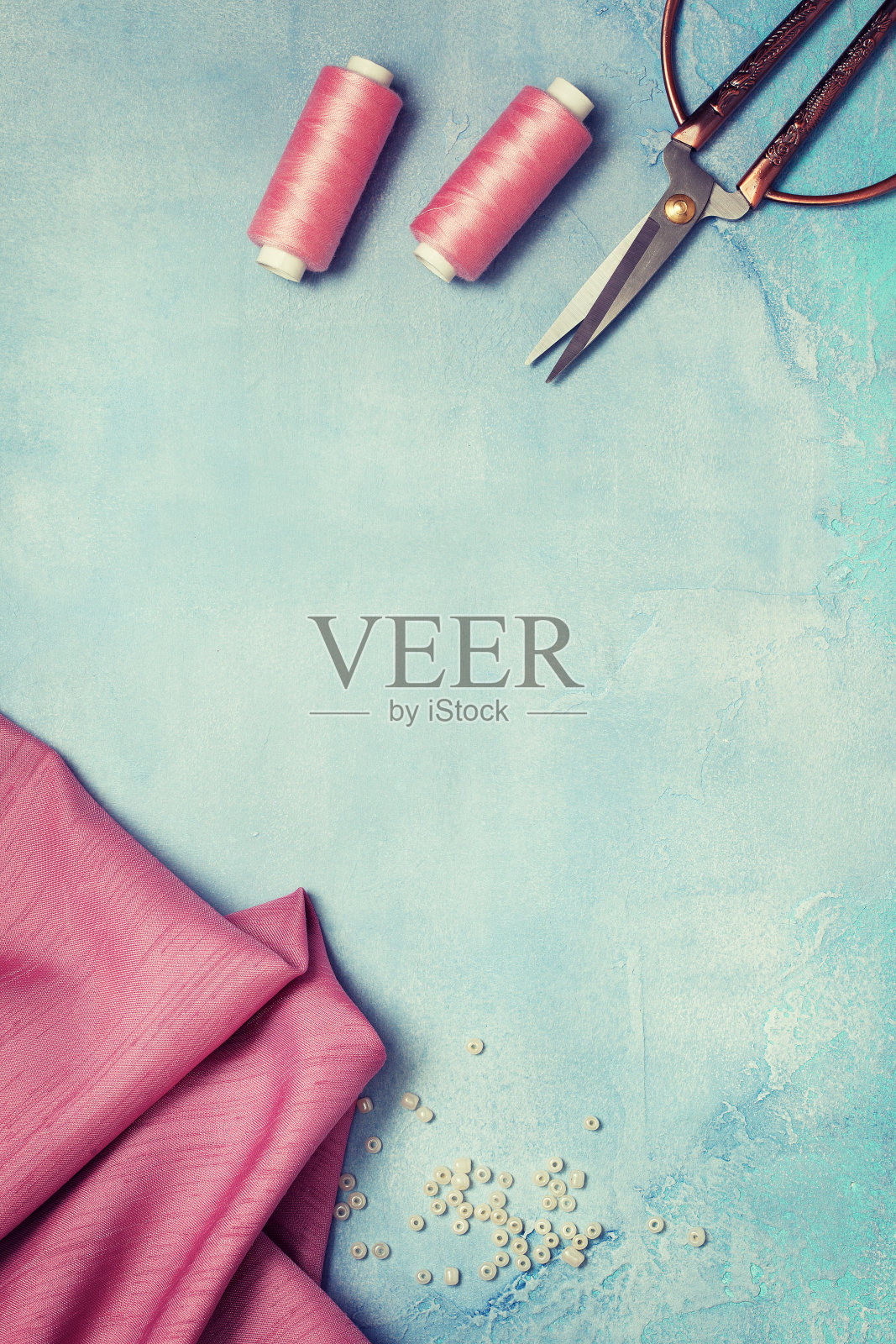 缝纫工具照片摄影图片