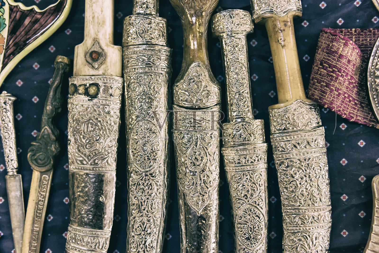 古董匕首照片摄影图片