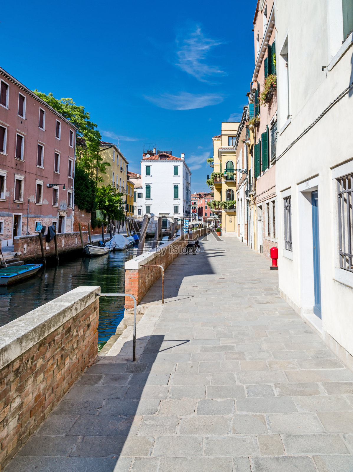 威尼斯的街道照片摄影图片
