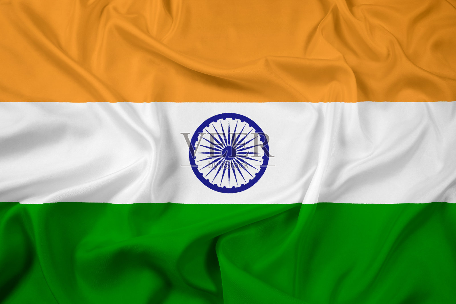 挥舞着印度国旗照片摄影图片