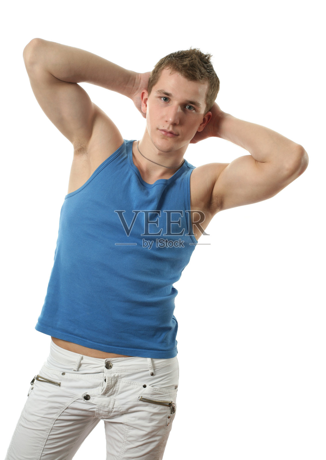 拉伸的年轻人照片摄影图片