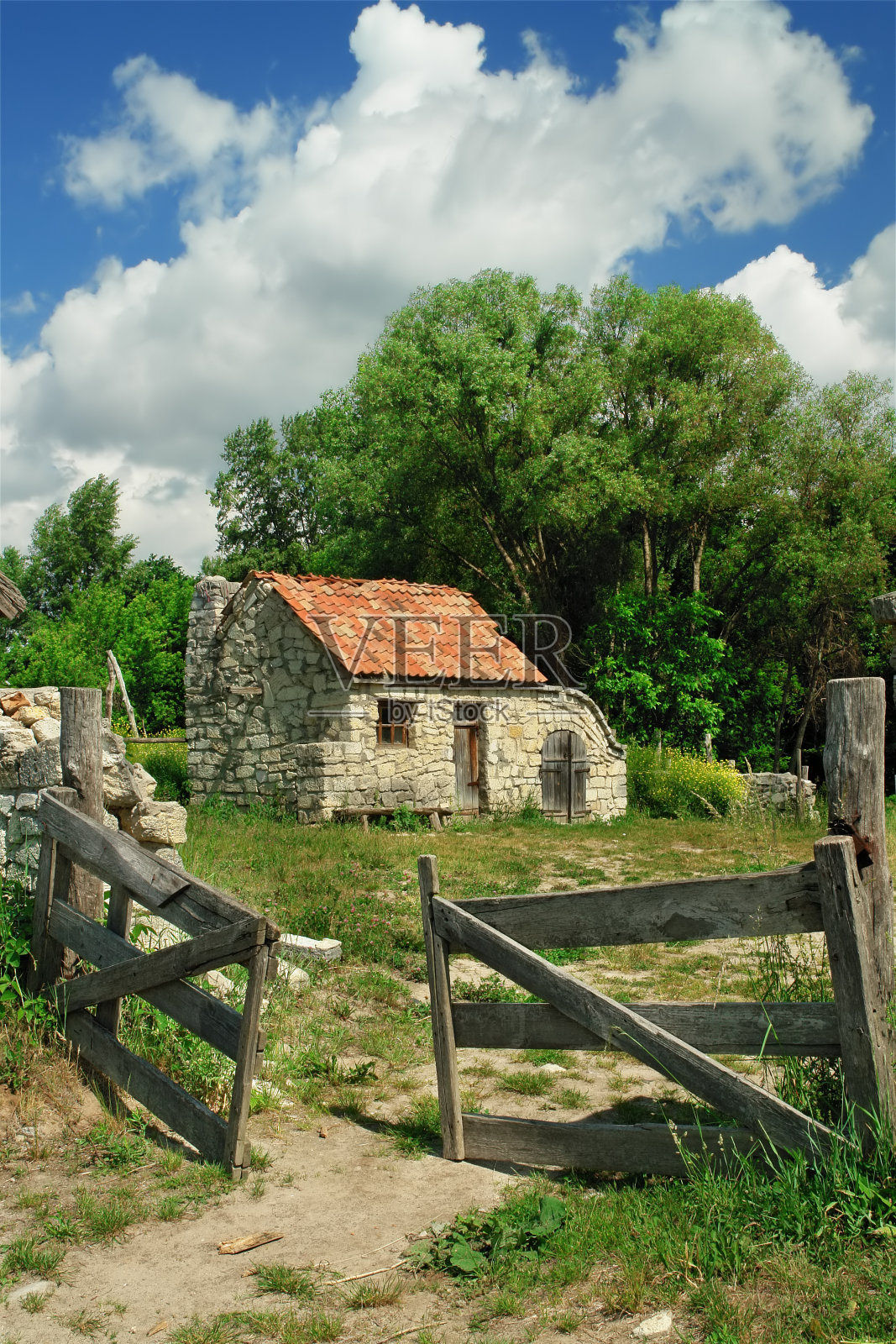 田园诗般的乡村照片摄影图片