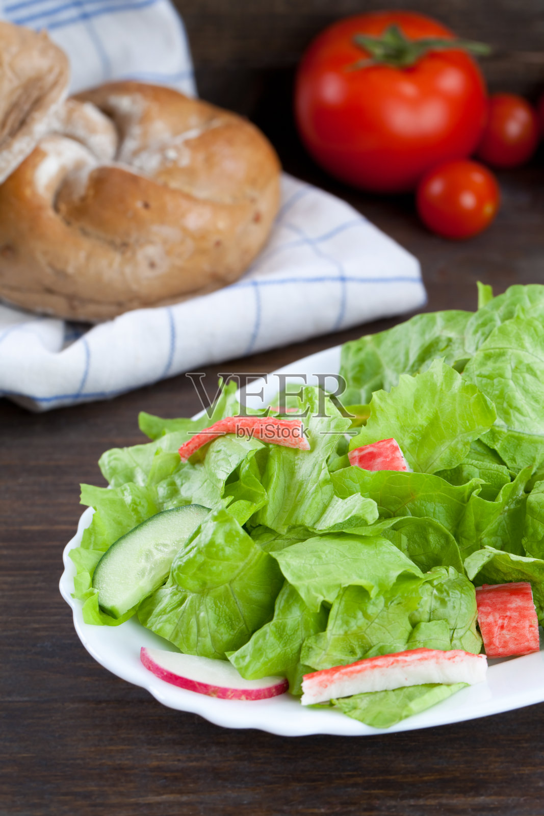 沙拉照片摄影图片