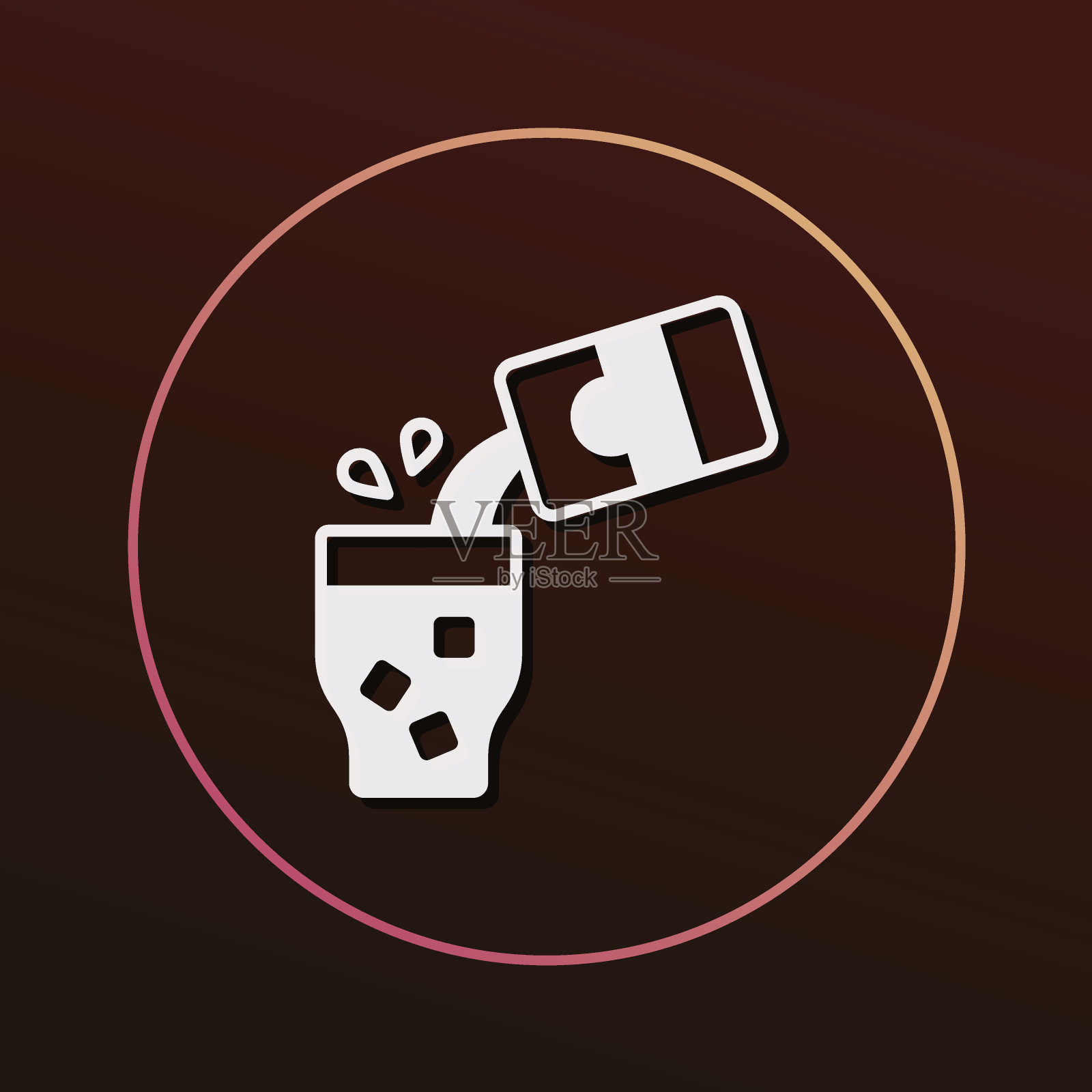 冰饮图标图标素材