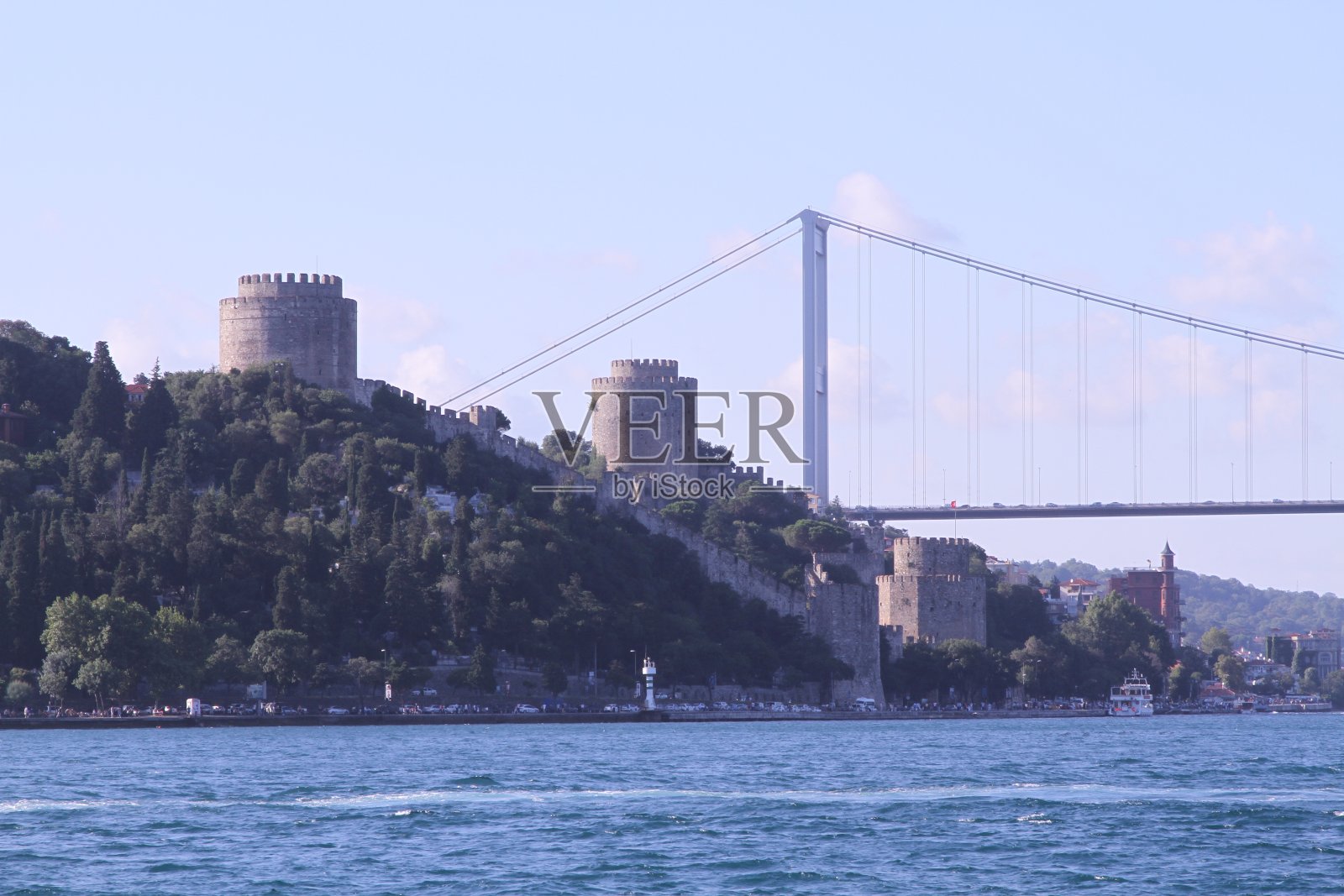 伊斯坦布尔是土耳其的首都,东部旅游城市。照片摄影图片