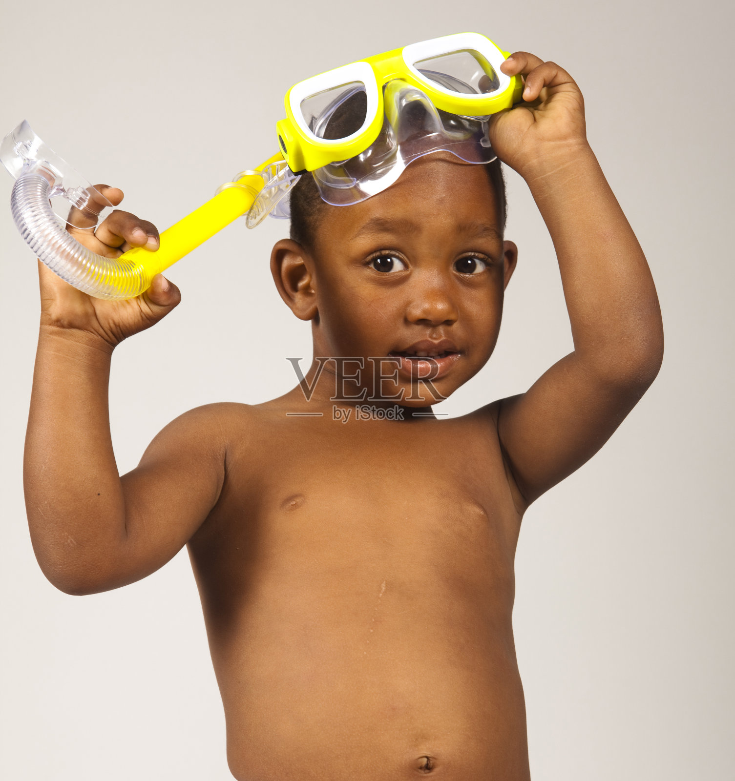 黑人男孩照片摄影图片