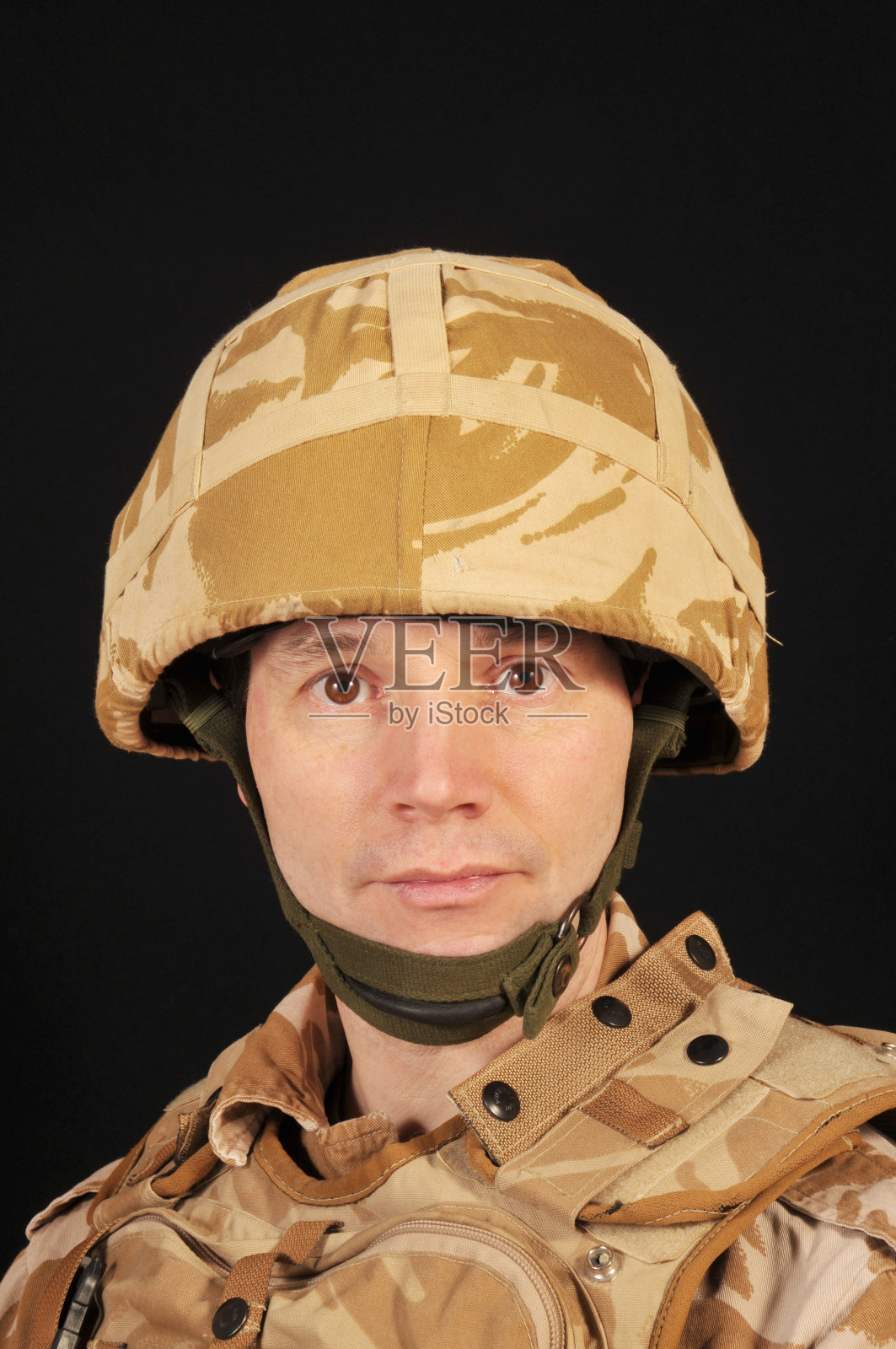 士兵的脸照片摄影图片