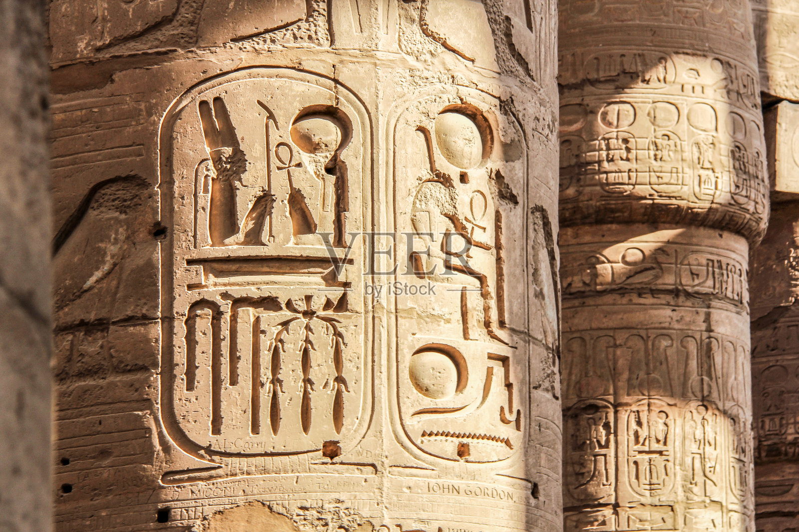 埃及卢克索神庙照片摄影图片