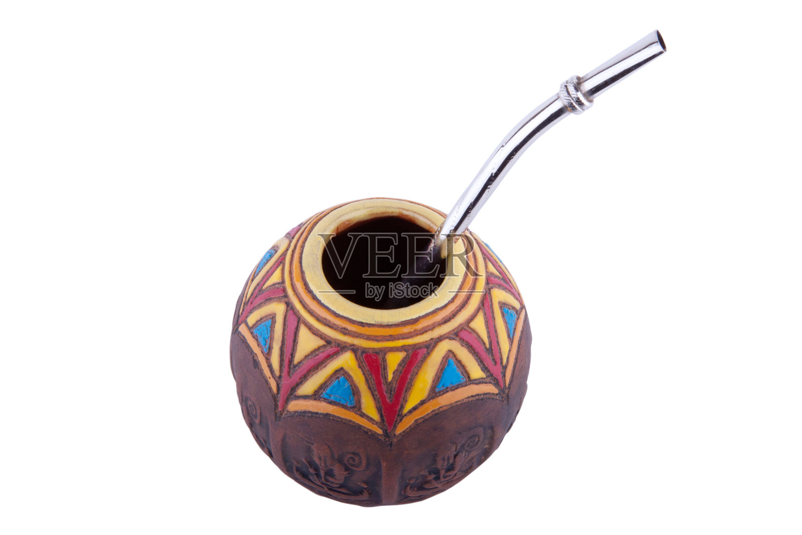 巴拉圭茶杯子照片摄影图片