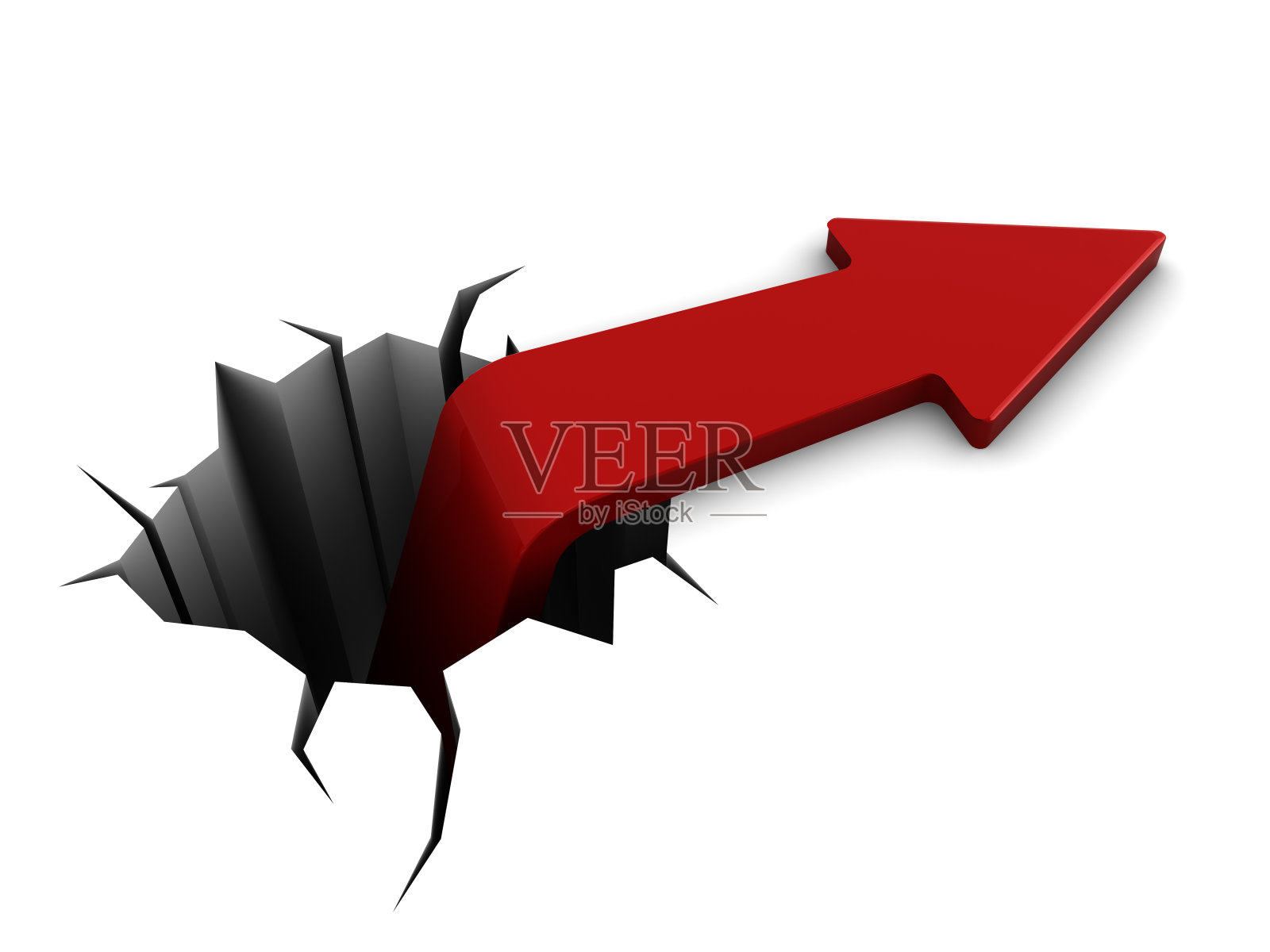 箭头和洞照片摄影图片